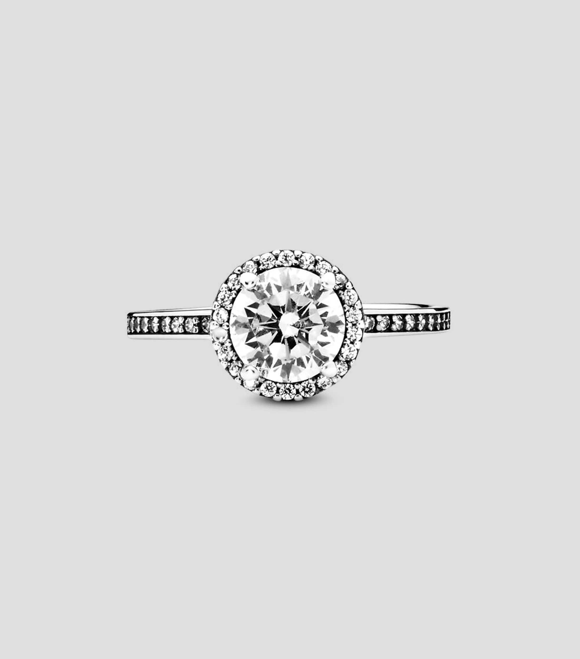 Anillo en plata de cóctel Mujer Talla: 54