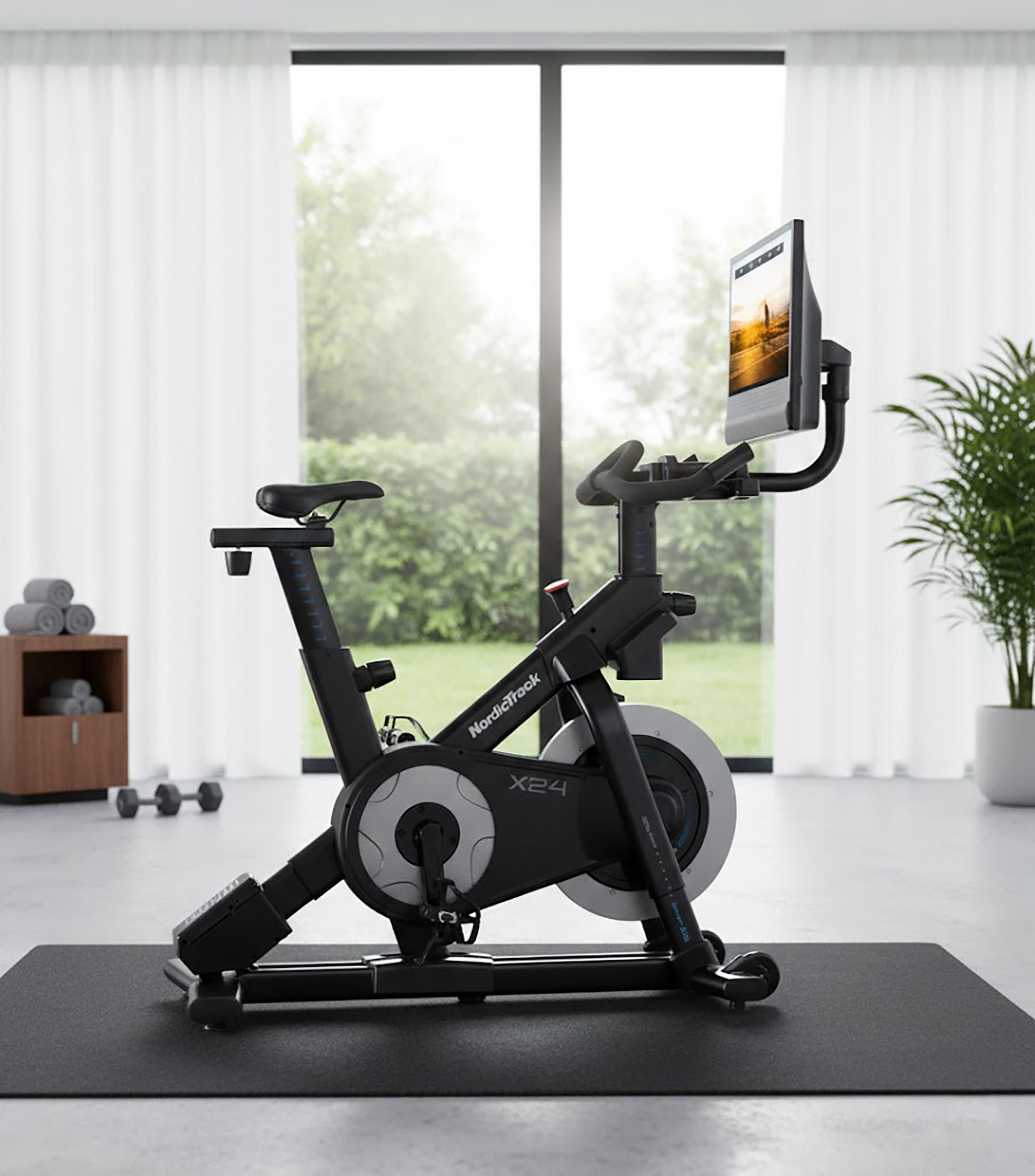 Bicicleta Estática con Pantalla X24