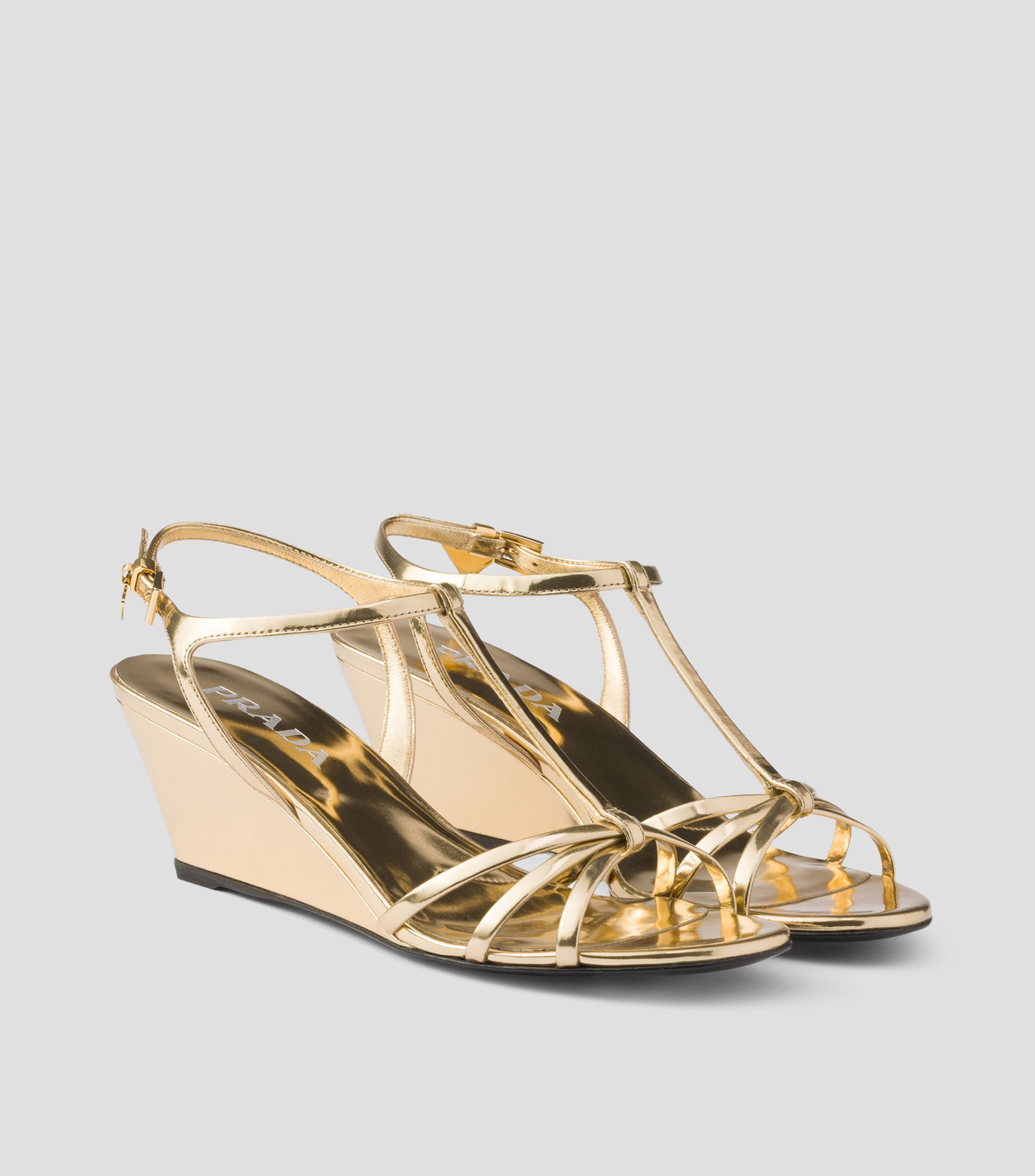 Sandalias con Tacón Cuña Mujer