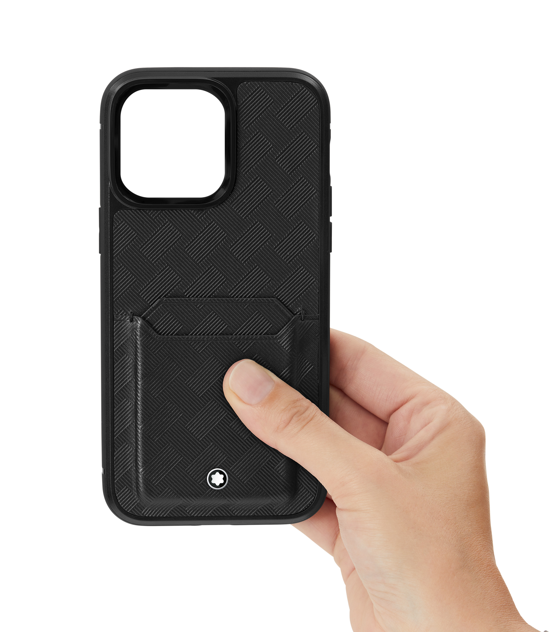 Extreme 3.0 Funda rígida para Apple iPhone 15 Pro Max con 2 tarjetas Negra