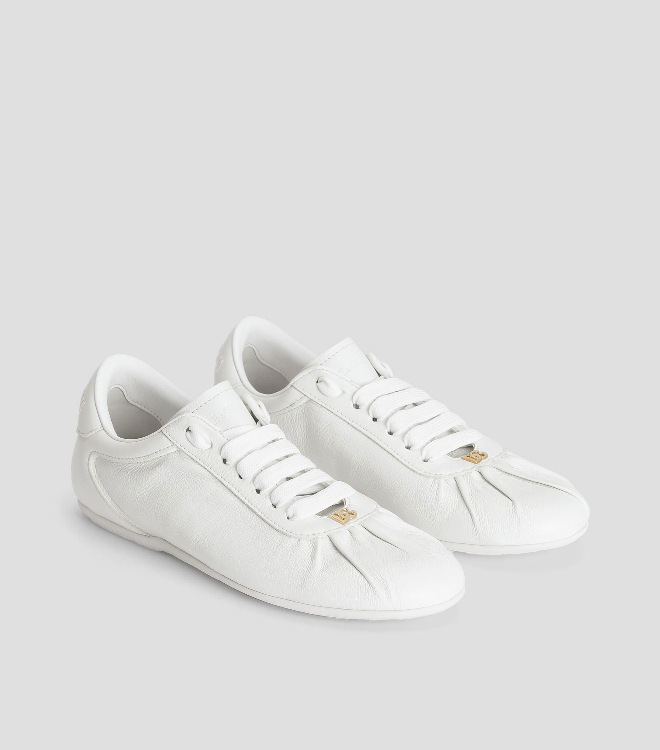 Tenis casuales Soft Ballet en piel blanco Mujer