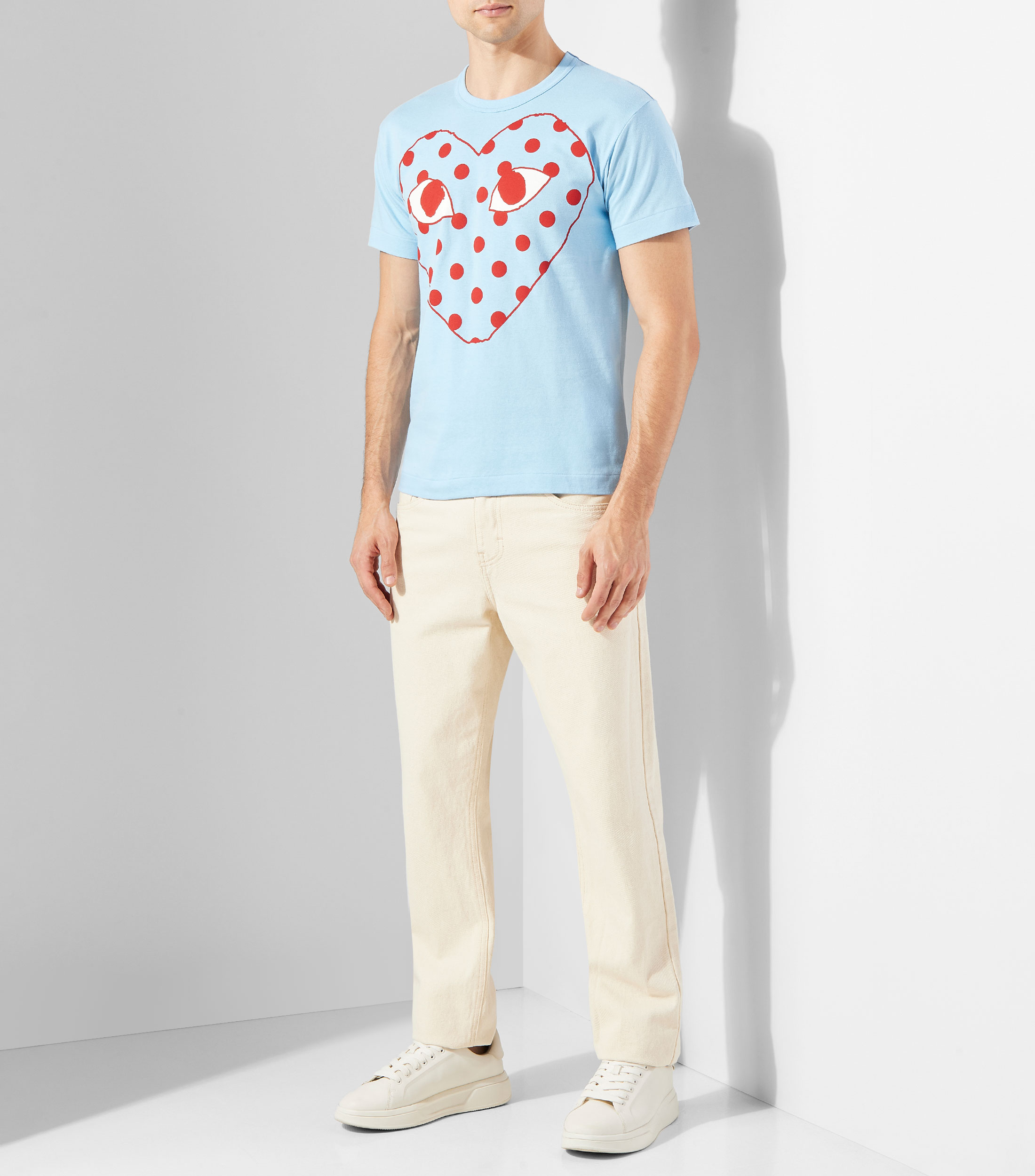 Playera cuello redondo manga corta Hombre