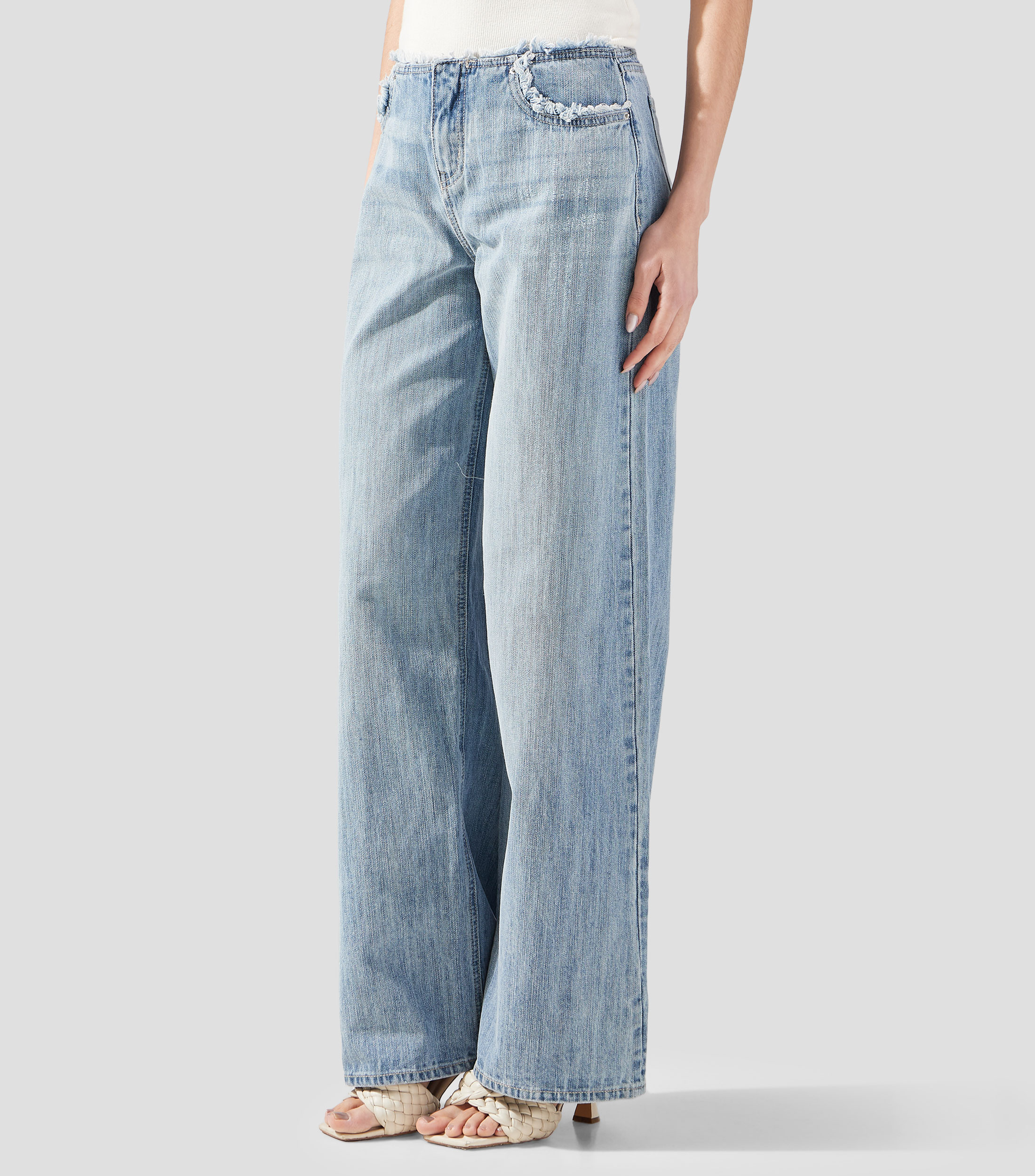 Jeans wideleg Mujer