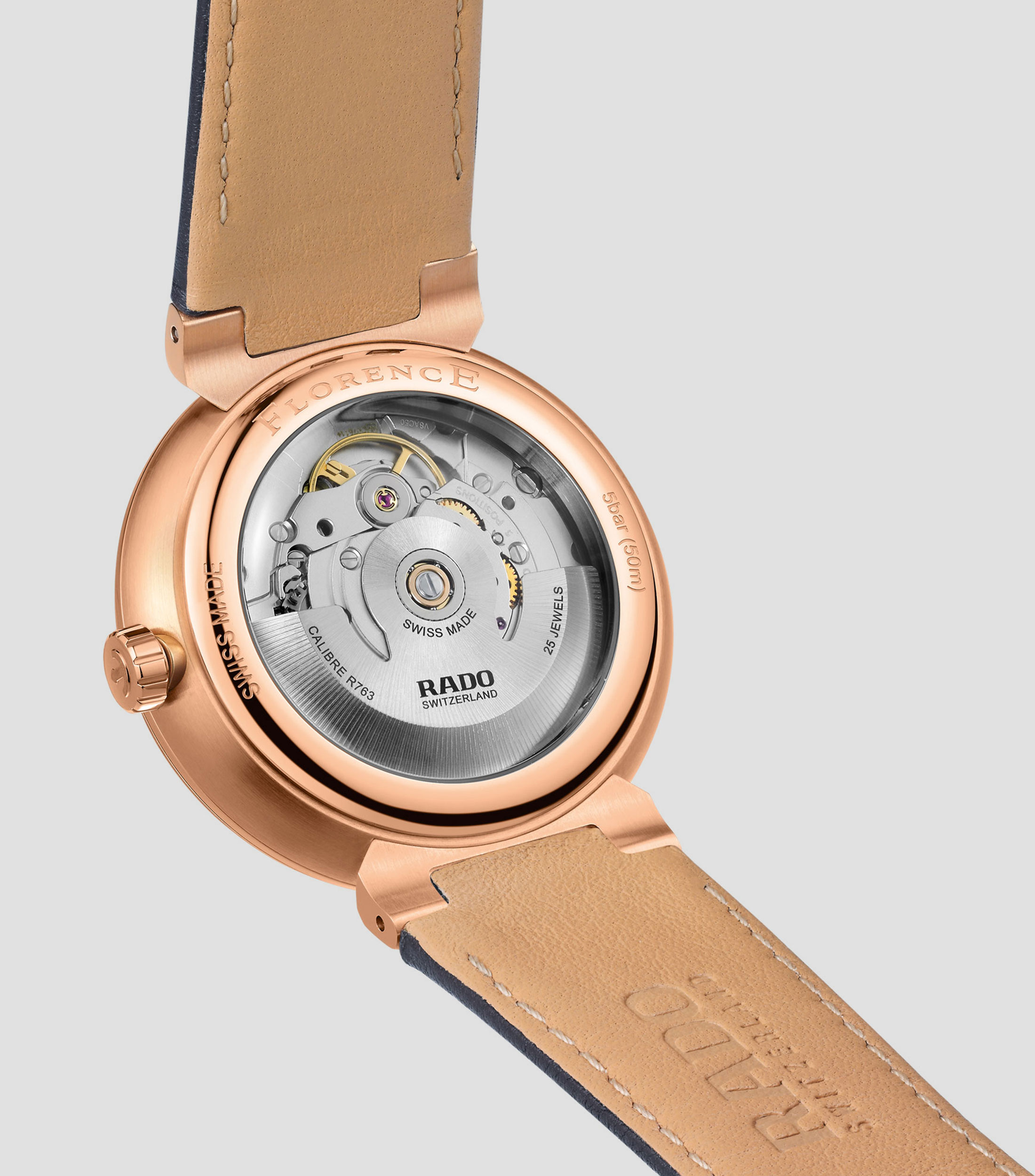 Reloj Unisex Automático Florence Automatic Classic Carátula Azul