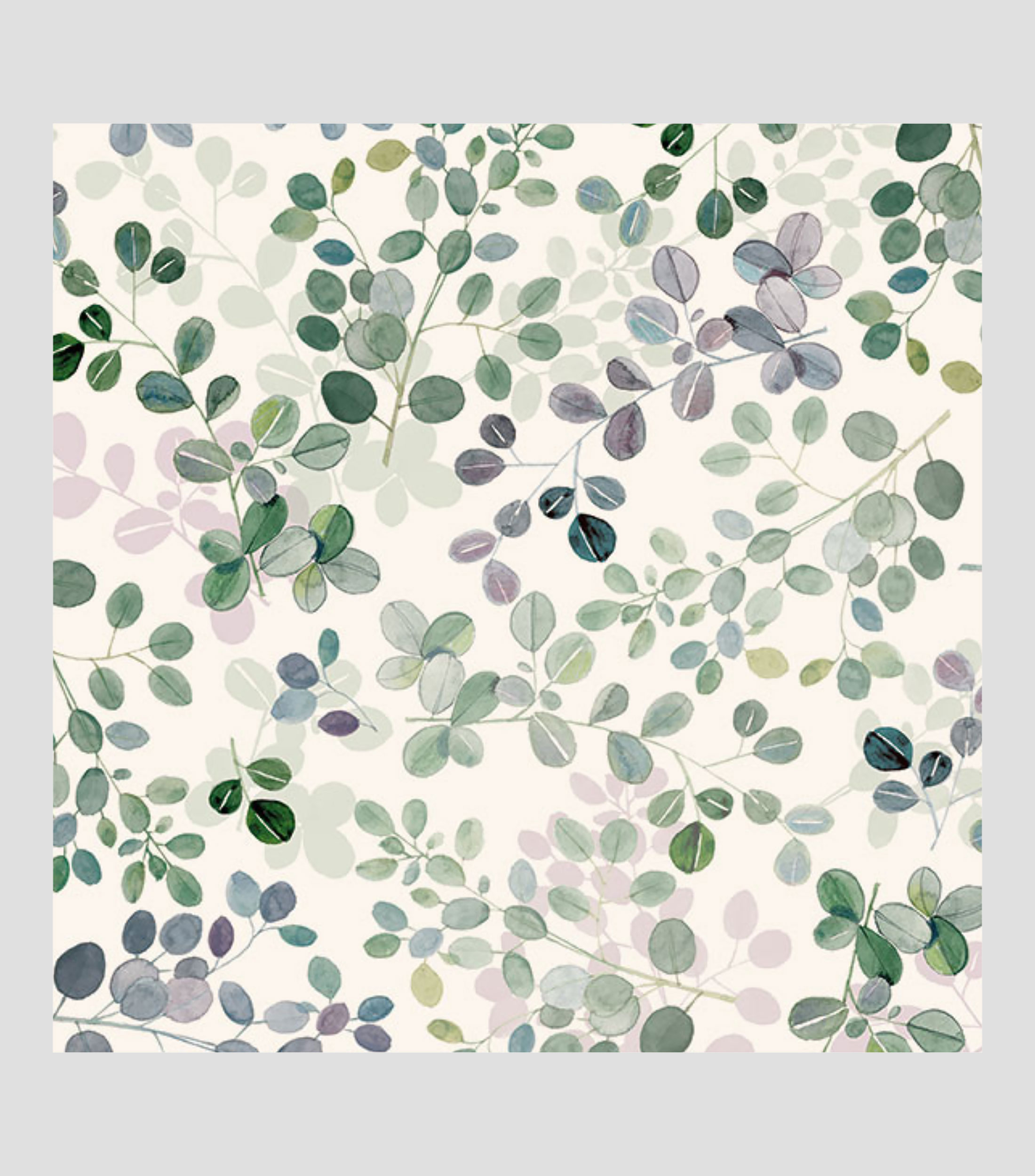 Pliego de papel Tassotti Hoja Eucalipto, 70 x 100 cm