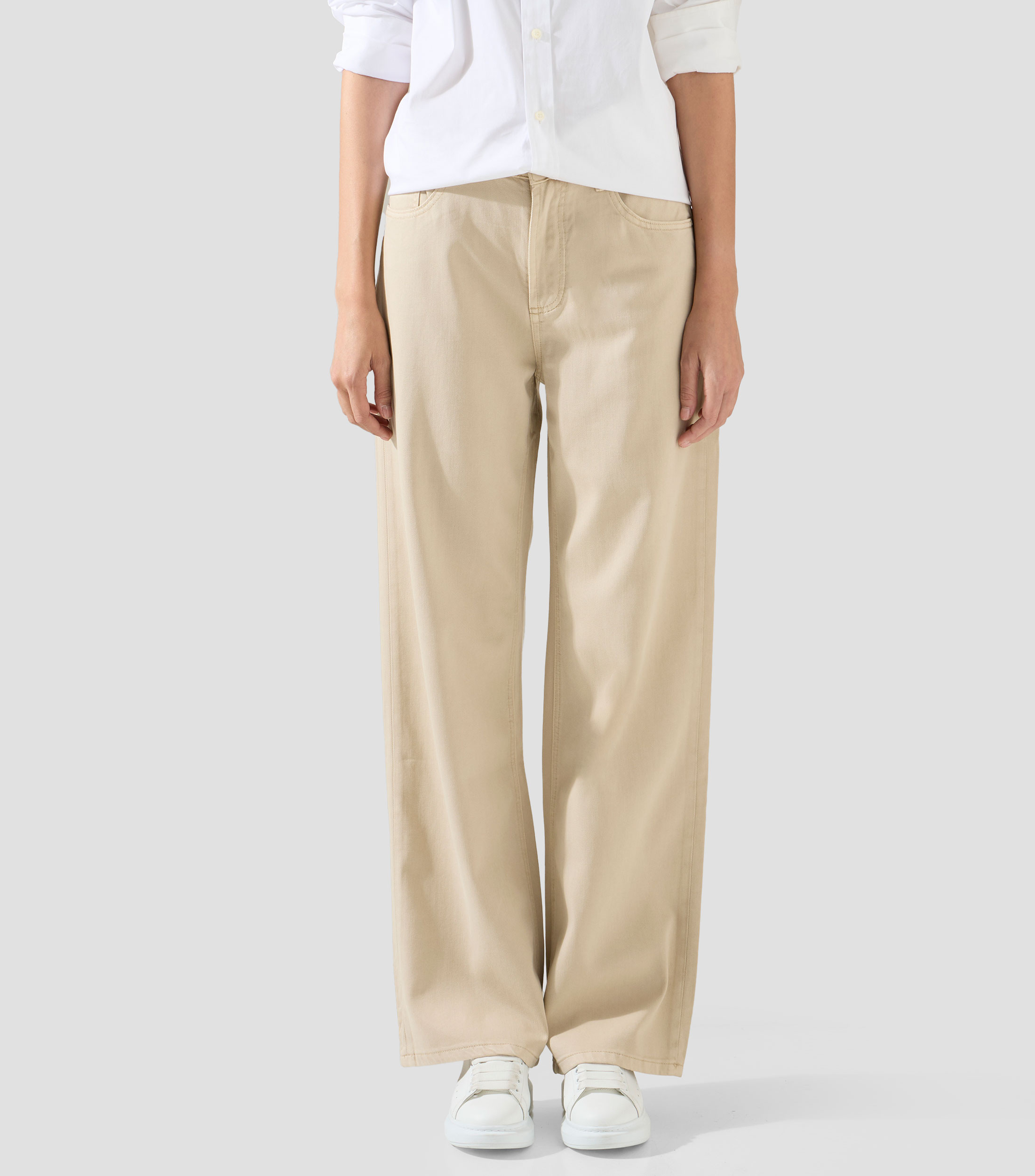 Jeans de corte recto Mujer