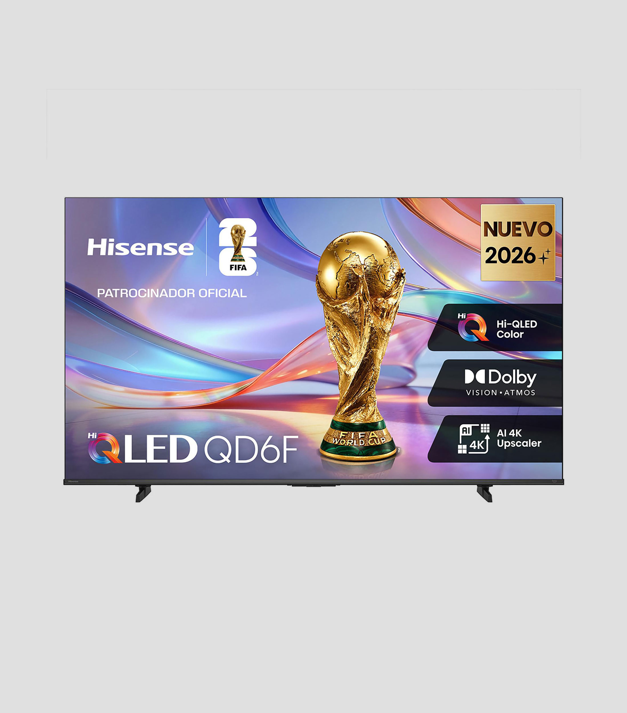 Pantalla 50 Pulgadas Plana QLED 4K 50QD6SFM