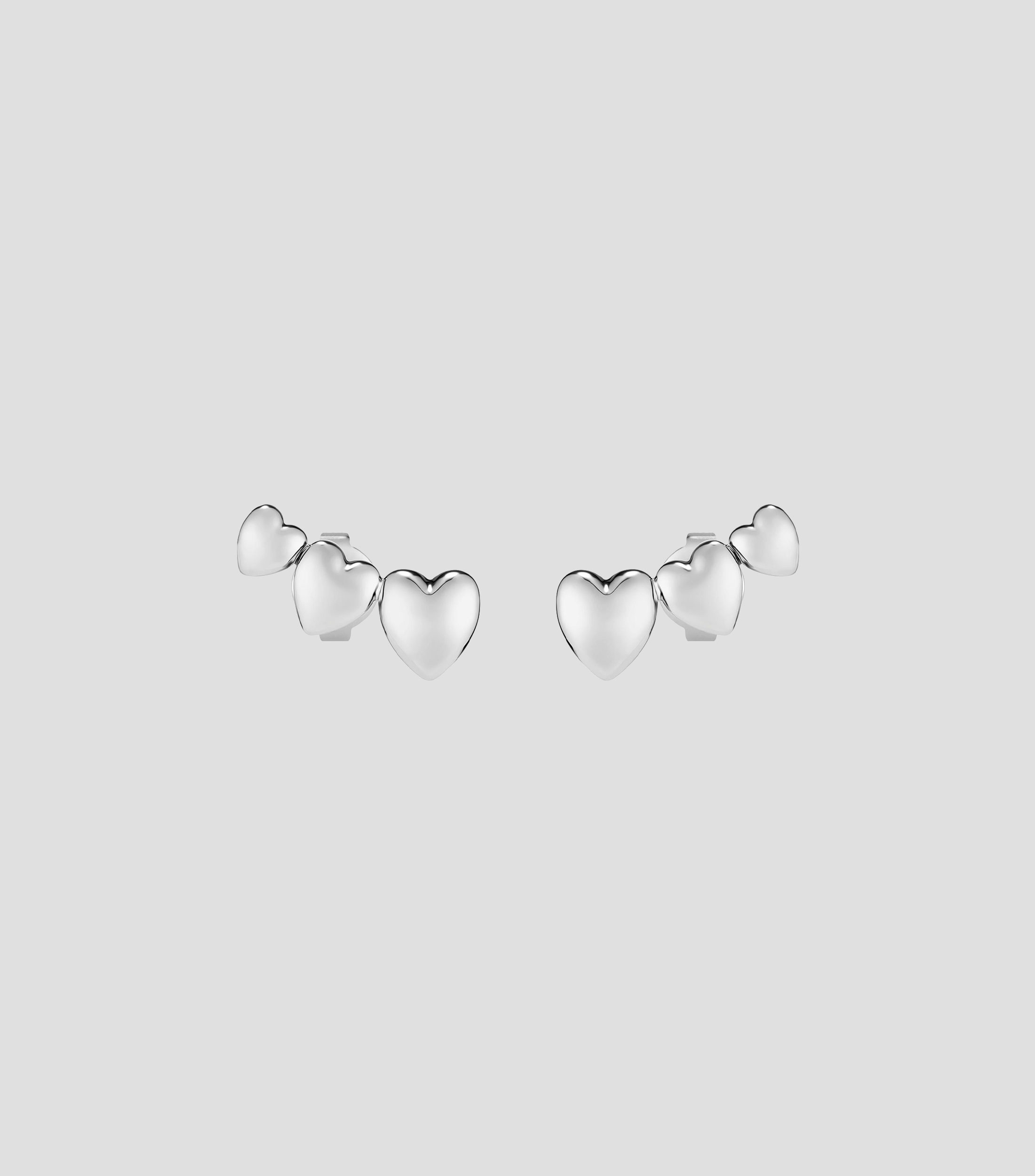 Aretes corazones Mini Heart Mujer