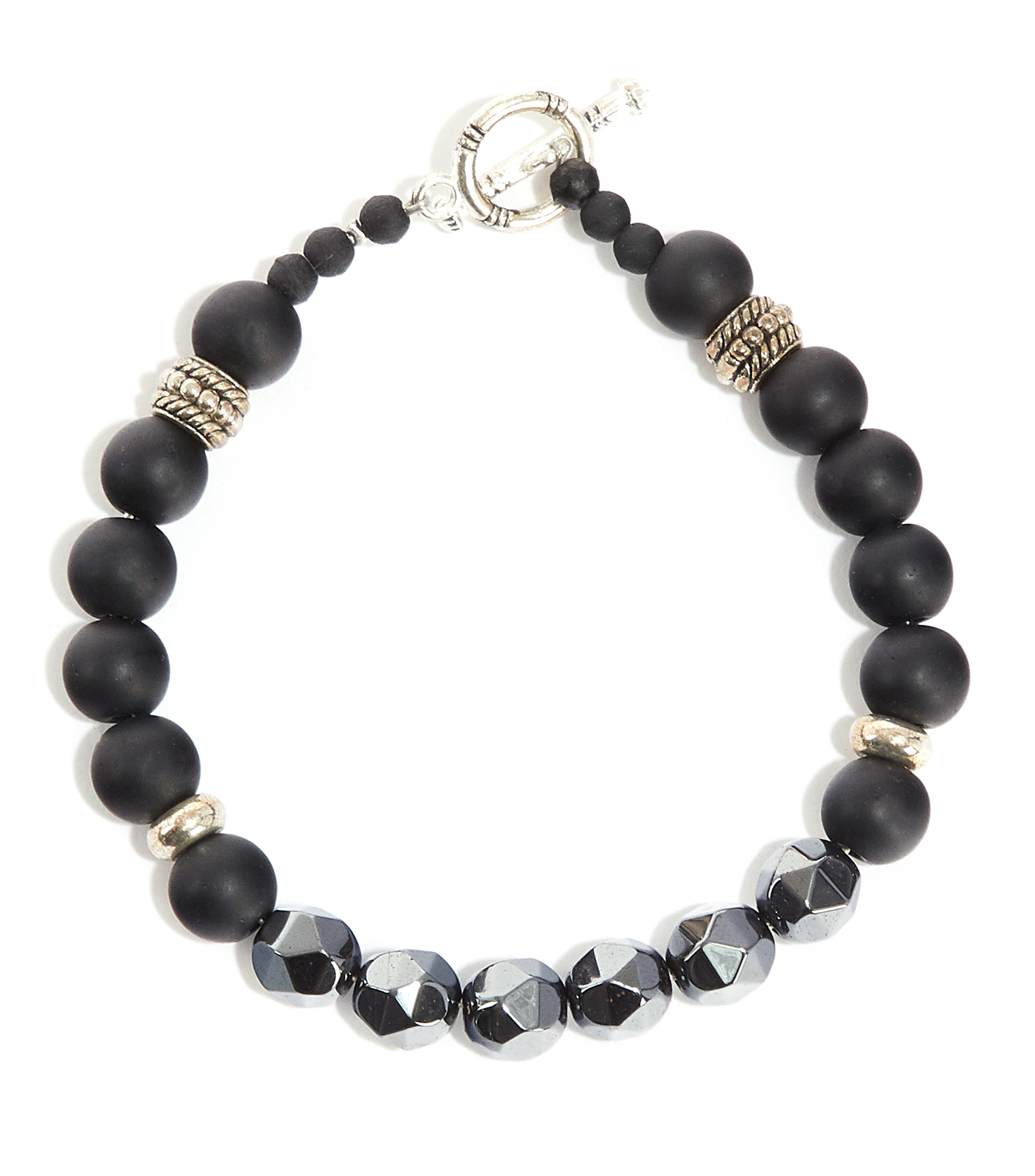 Pulsera Hematita Hombre