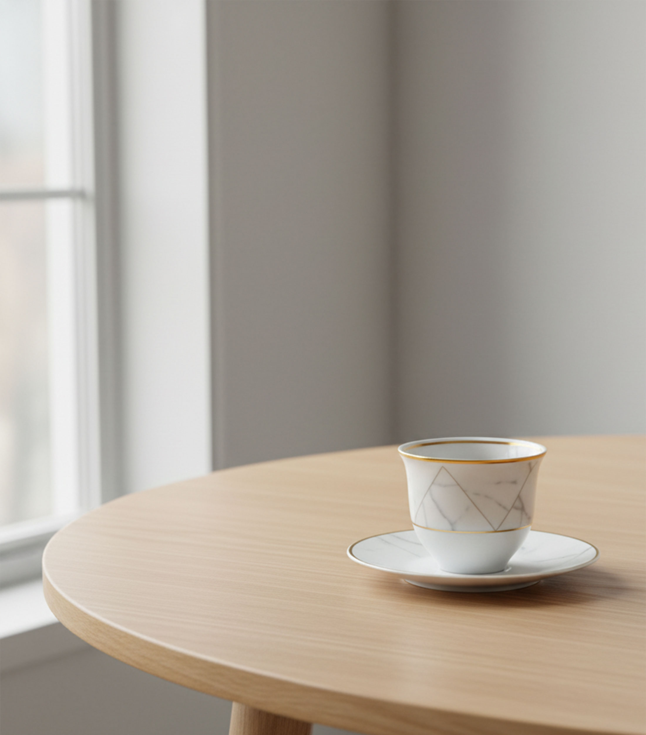 Taza de café Carrara estampada