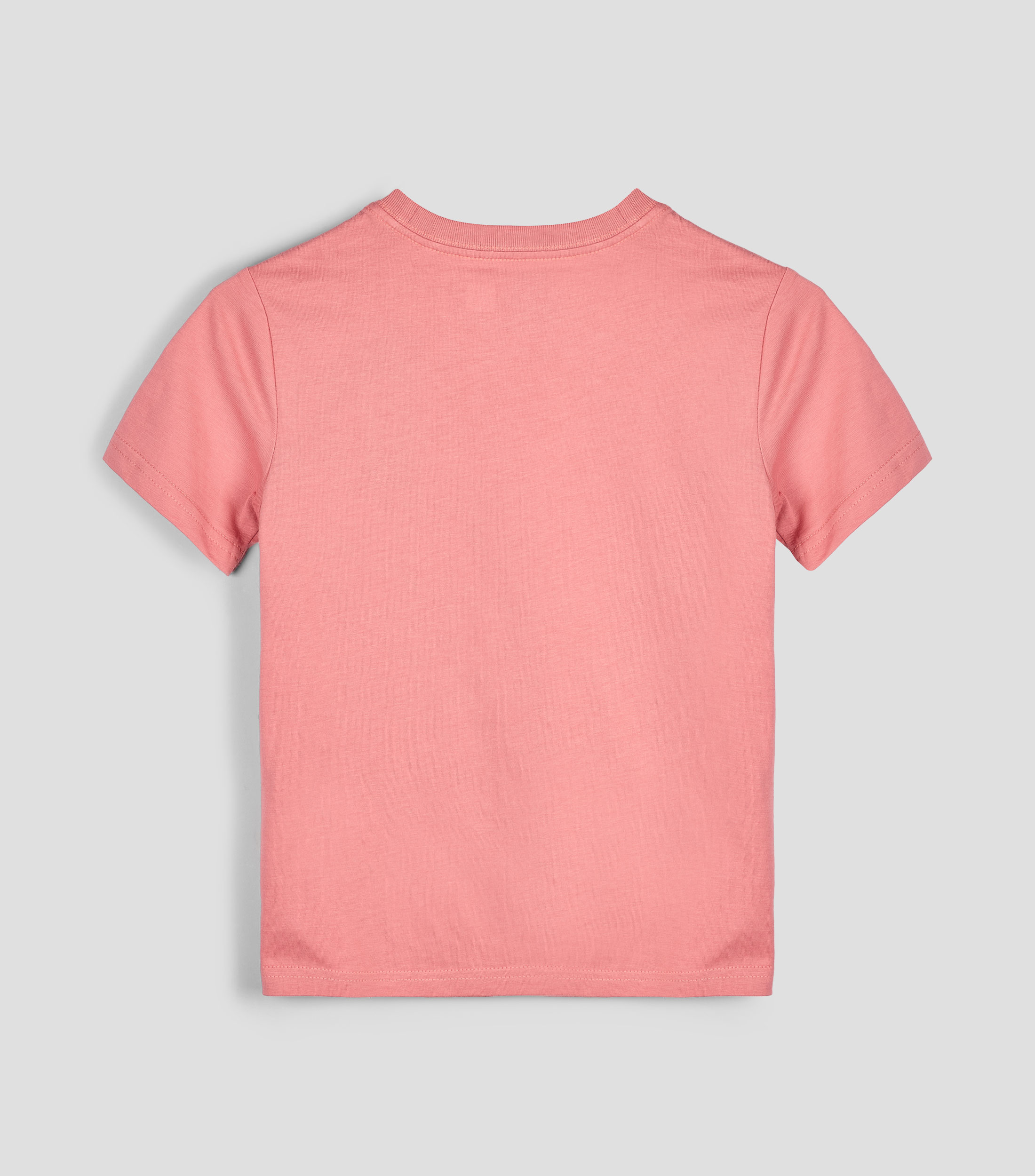 Playera cuello redondo manga corta lisa Niño