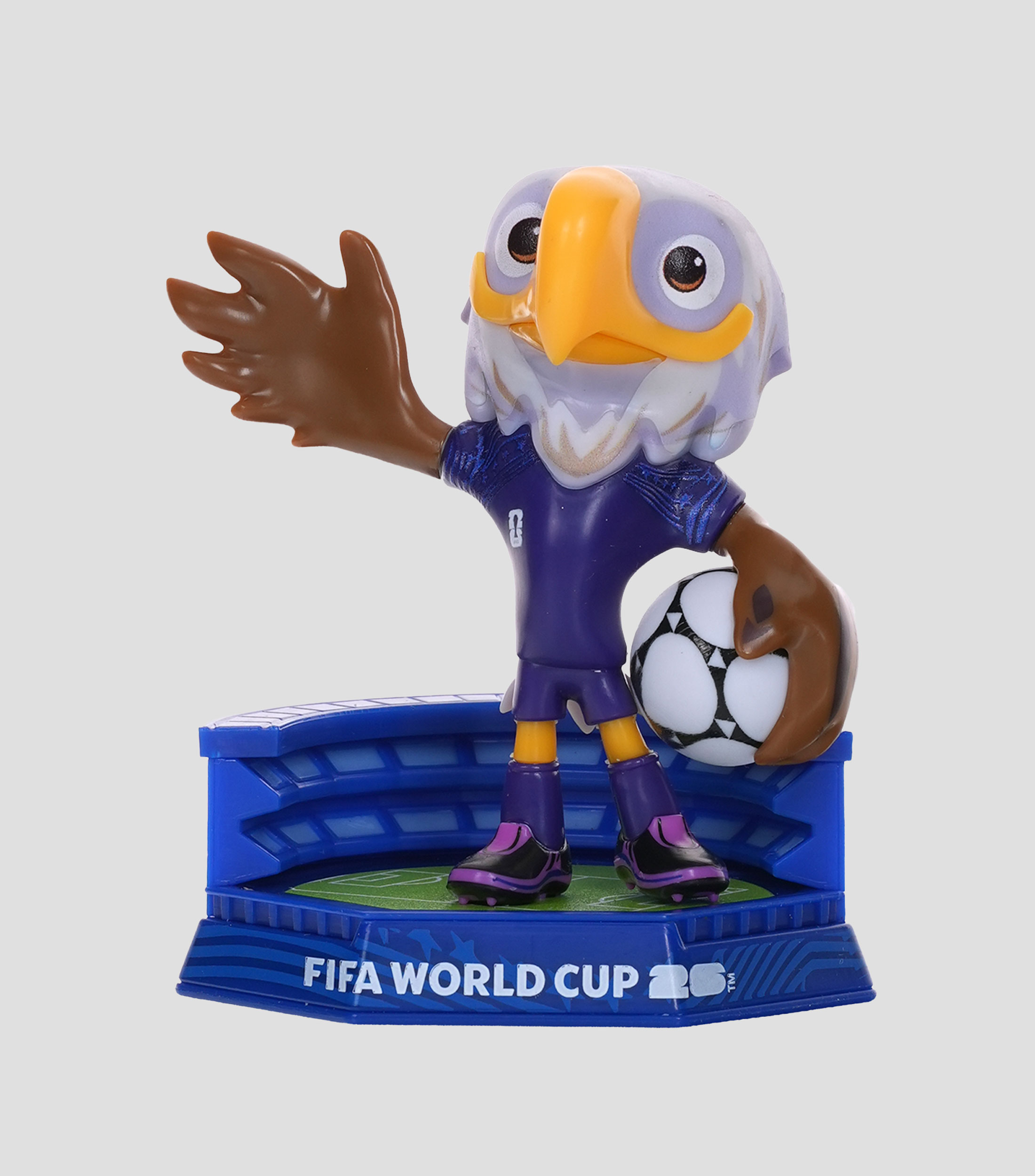 Figura coleccionable del Mundial Usa Clutch en material ABS/TPR
