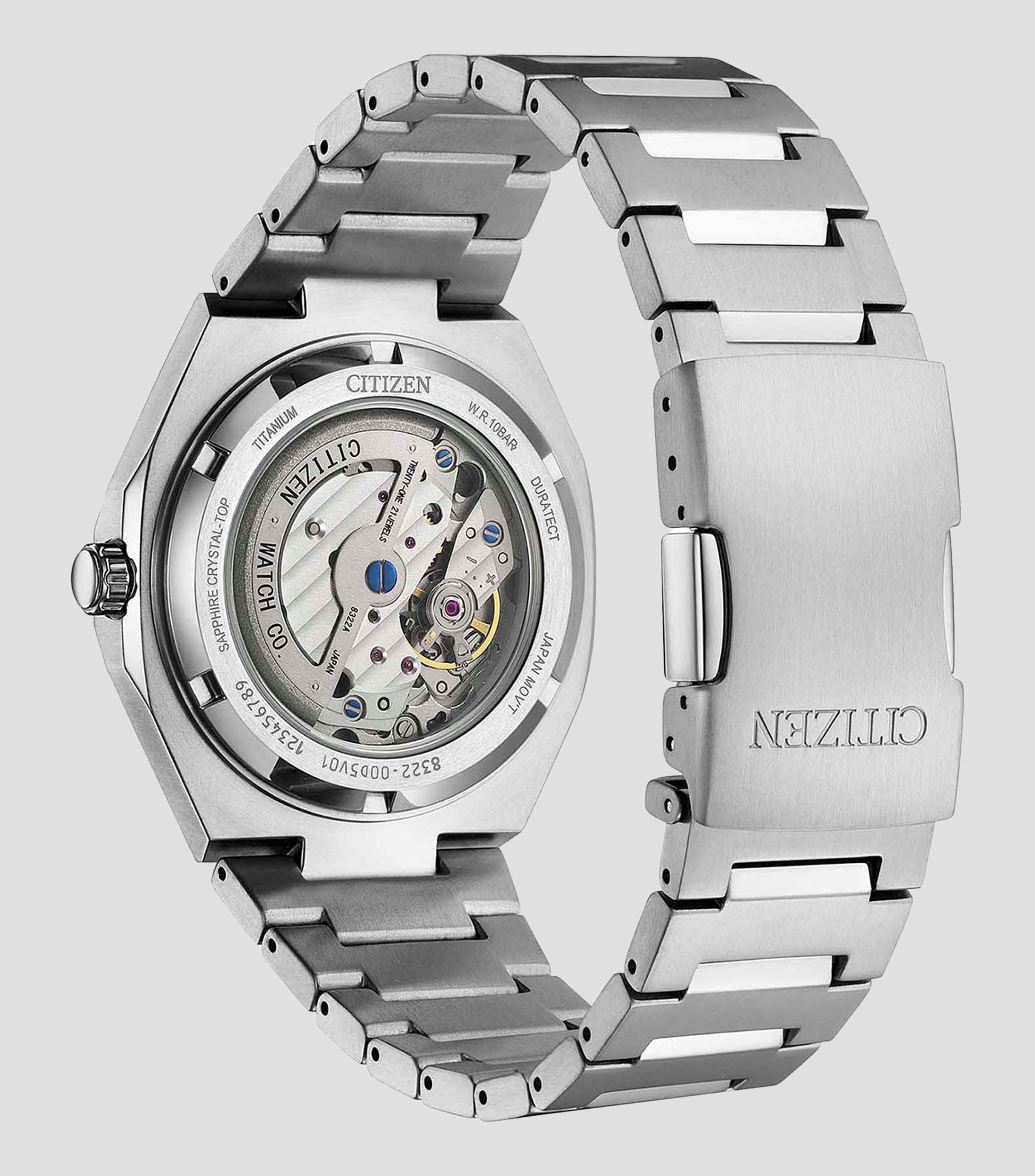 Reloj para Hombre Zenshin Casual Café, Plateado