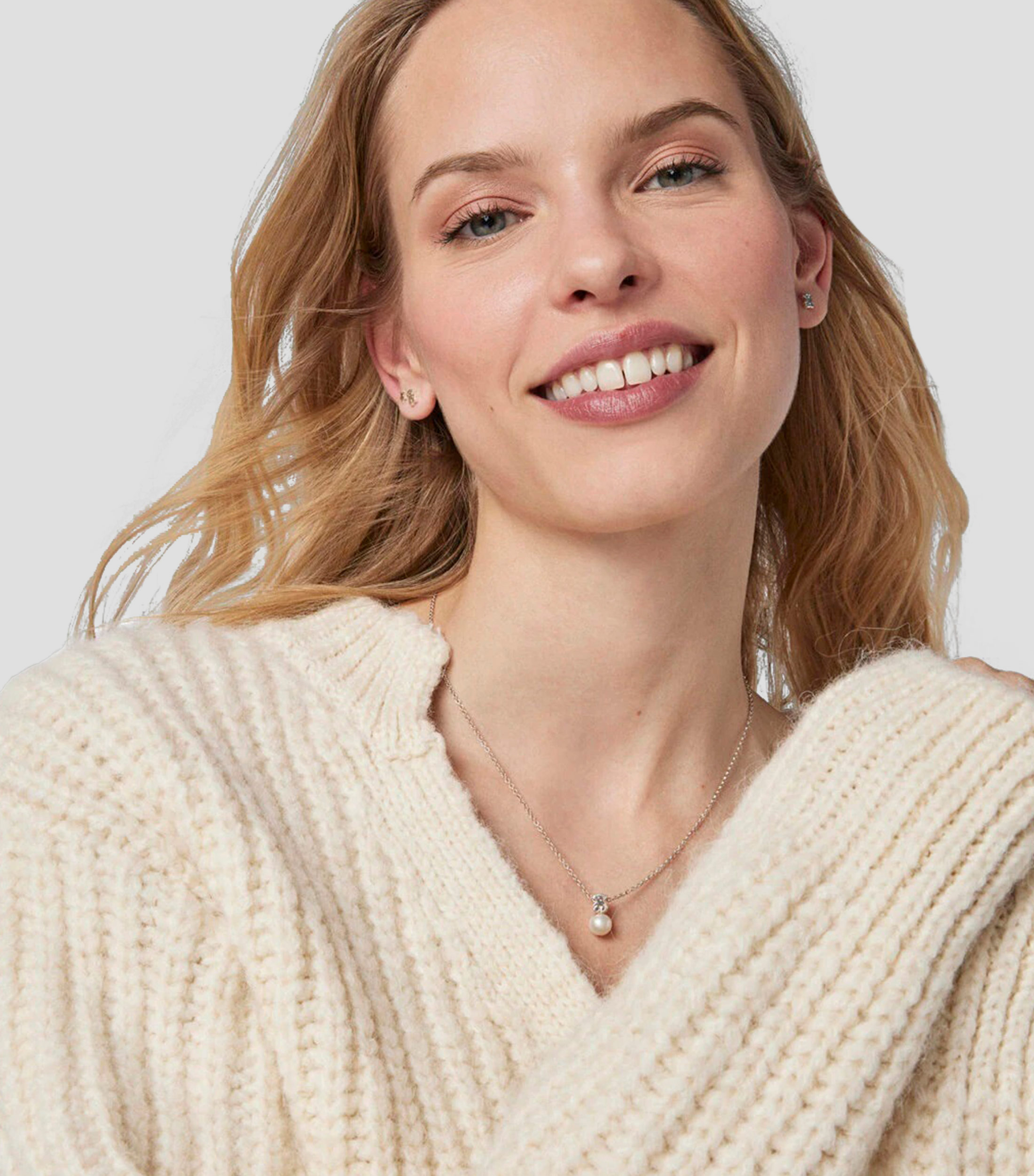 Aretes en plata oso Puppies Mujer