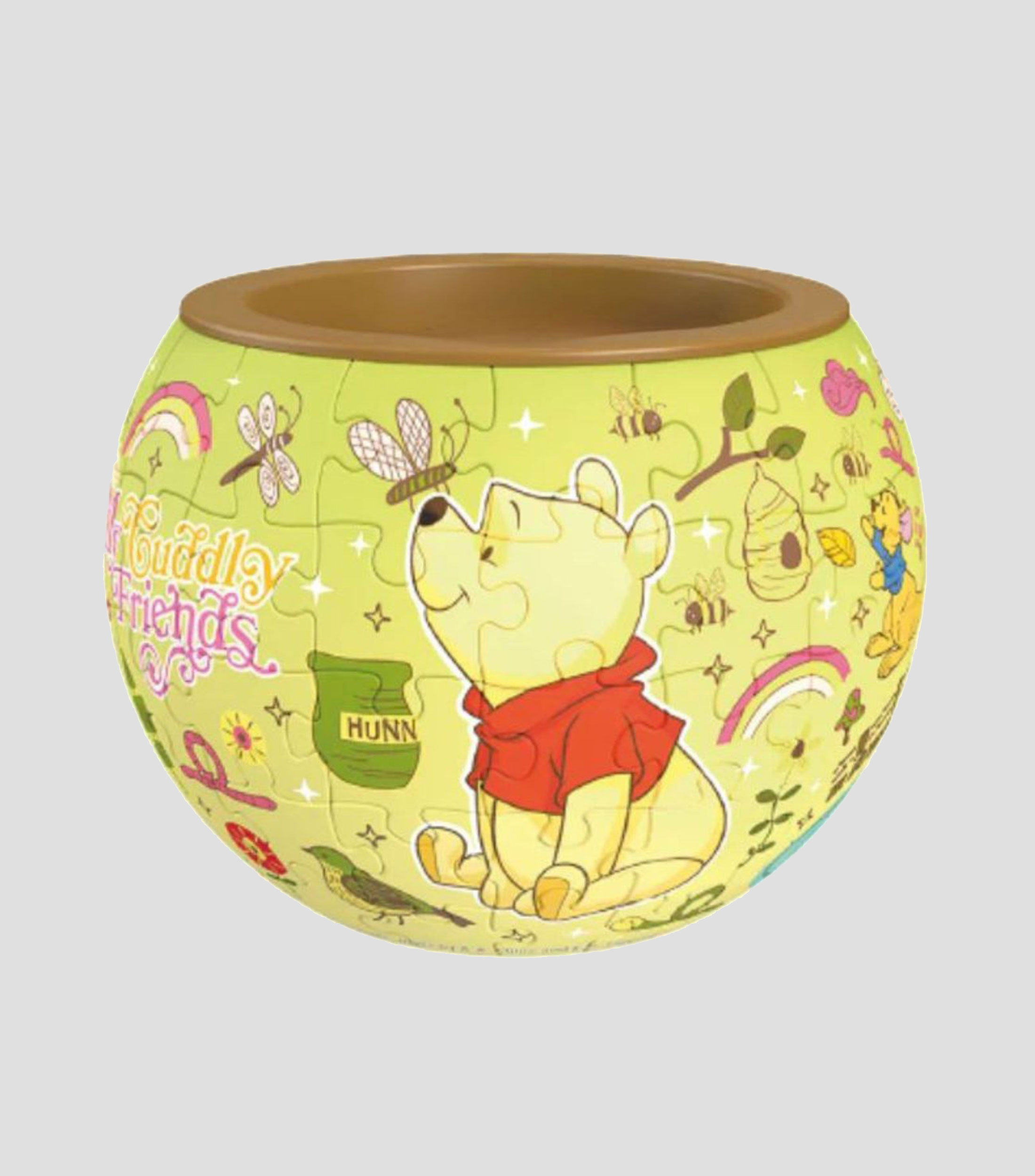 Rompecabezas 3D Maceta, 80 piezas Winnie Pooh de plástico