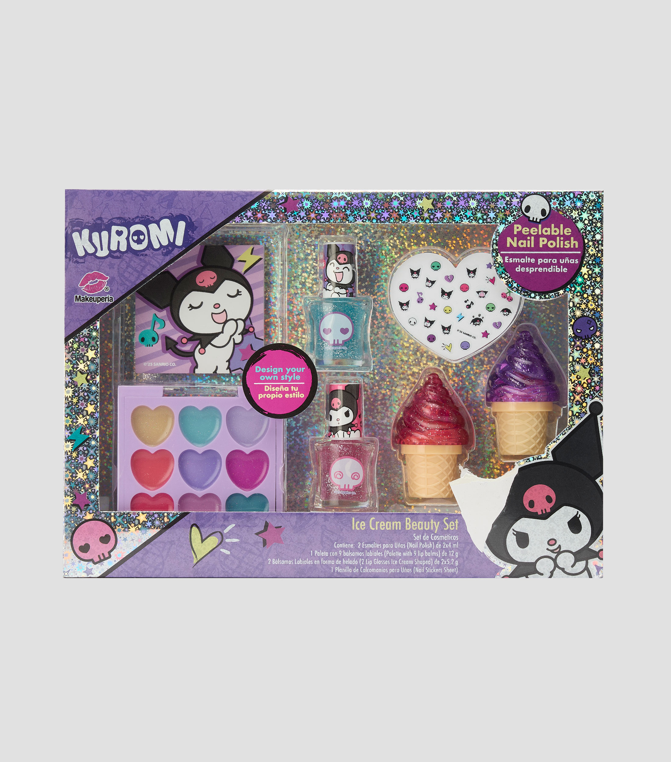 Set de Maquillaje para niña - Kuromi