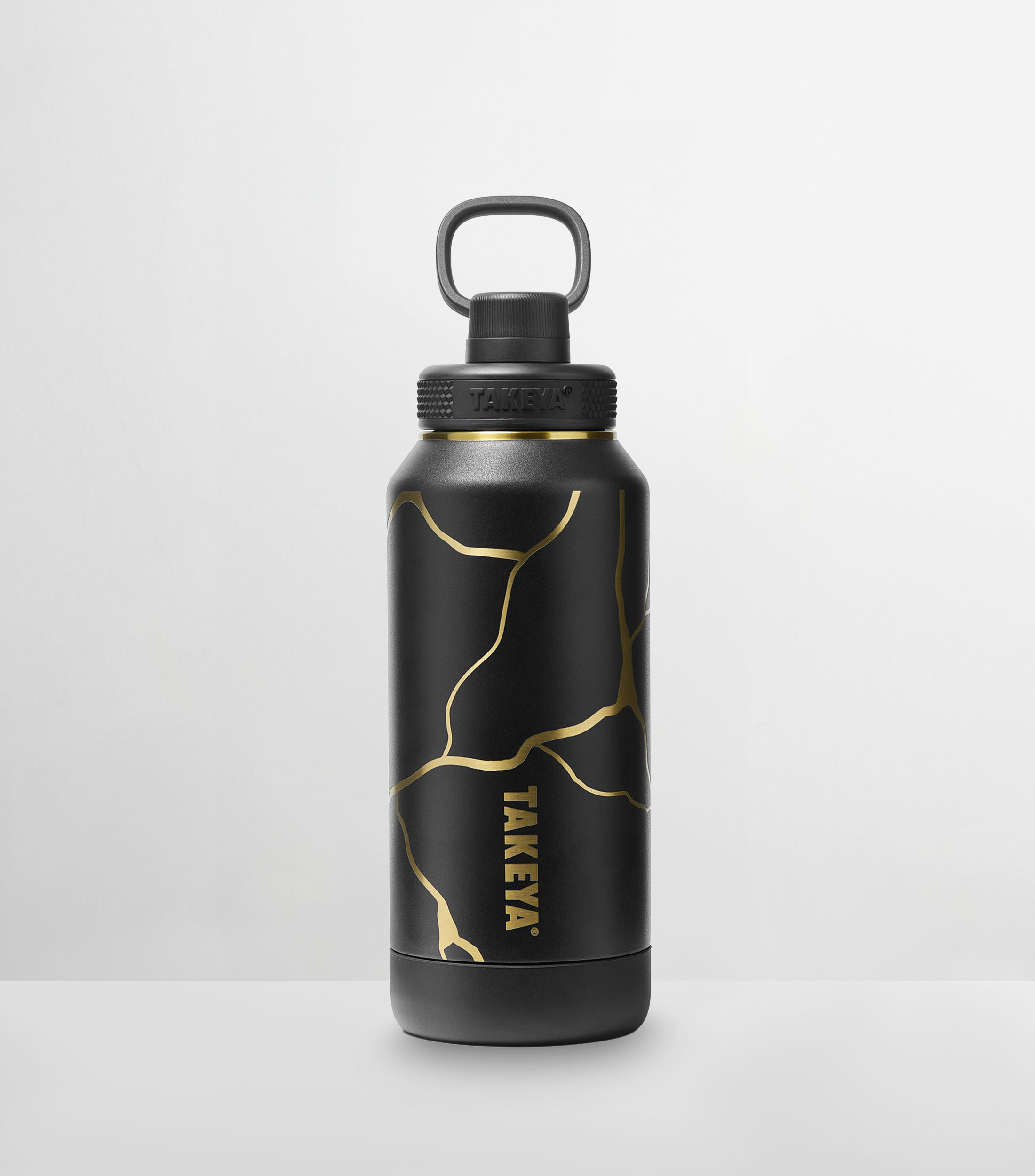 Botella Kintsugi, 950 ml Negro