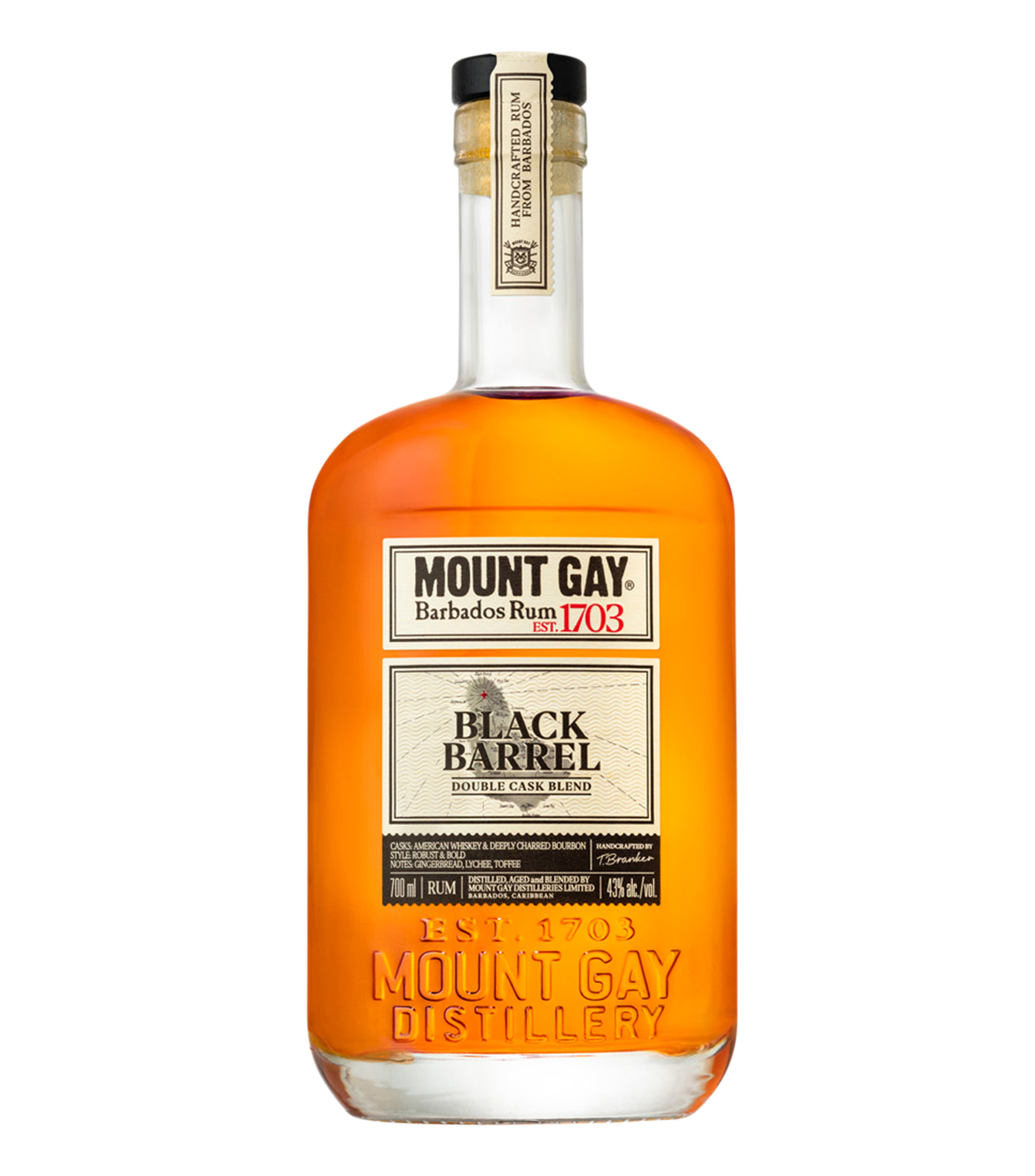 Ron Mout Gay Black Barrel, 700 ml