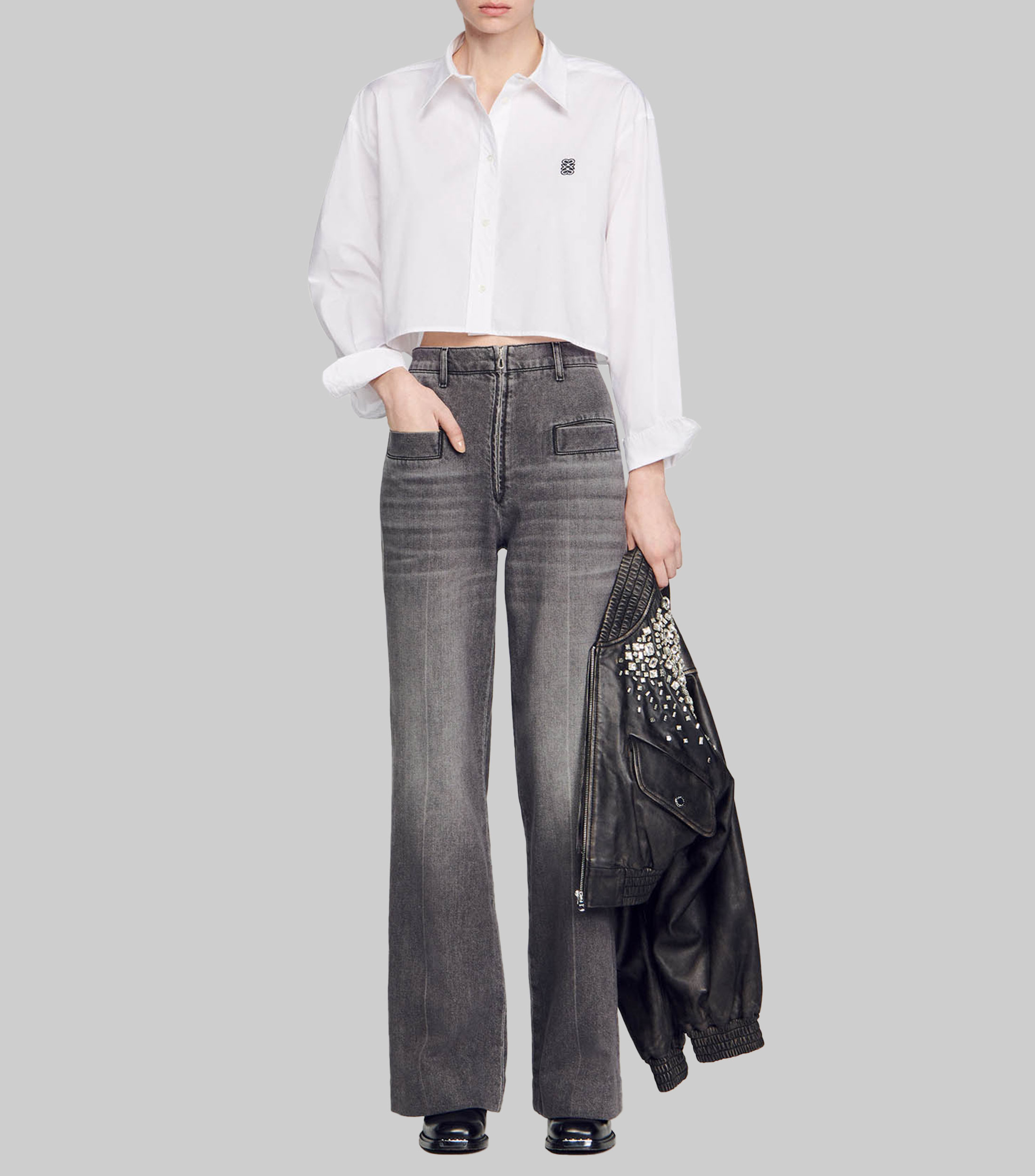 Camisa Manga Larga Mujer