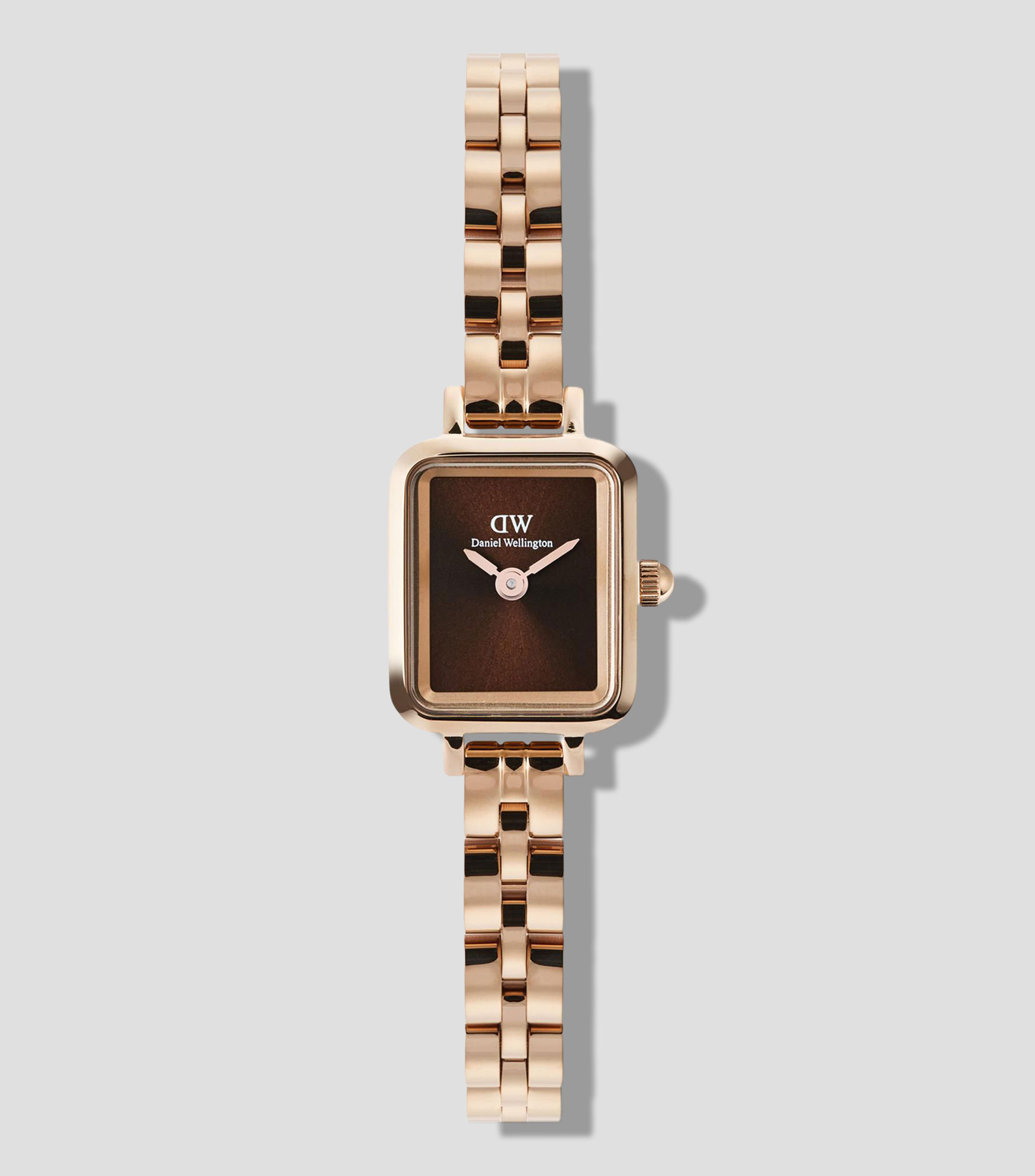 Reloj para Mujer DW Quadro Mini casual marrón