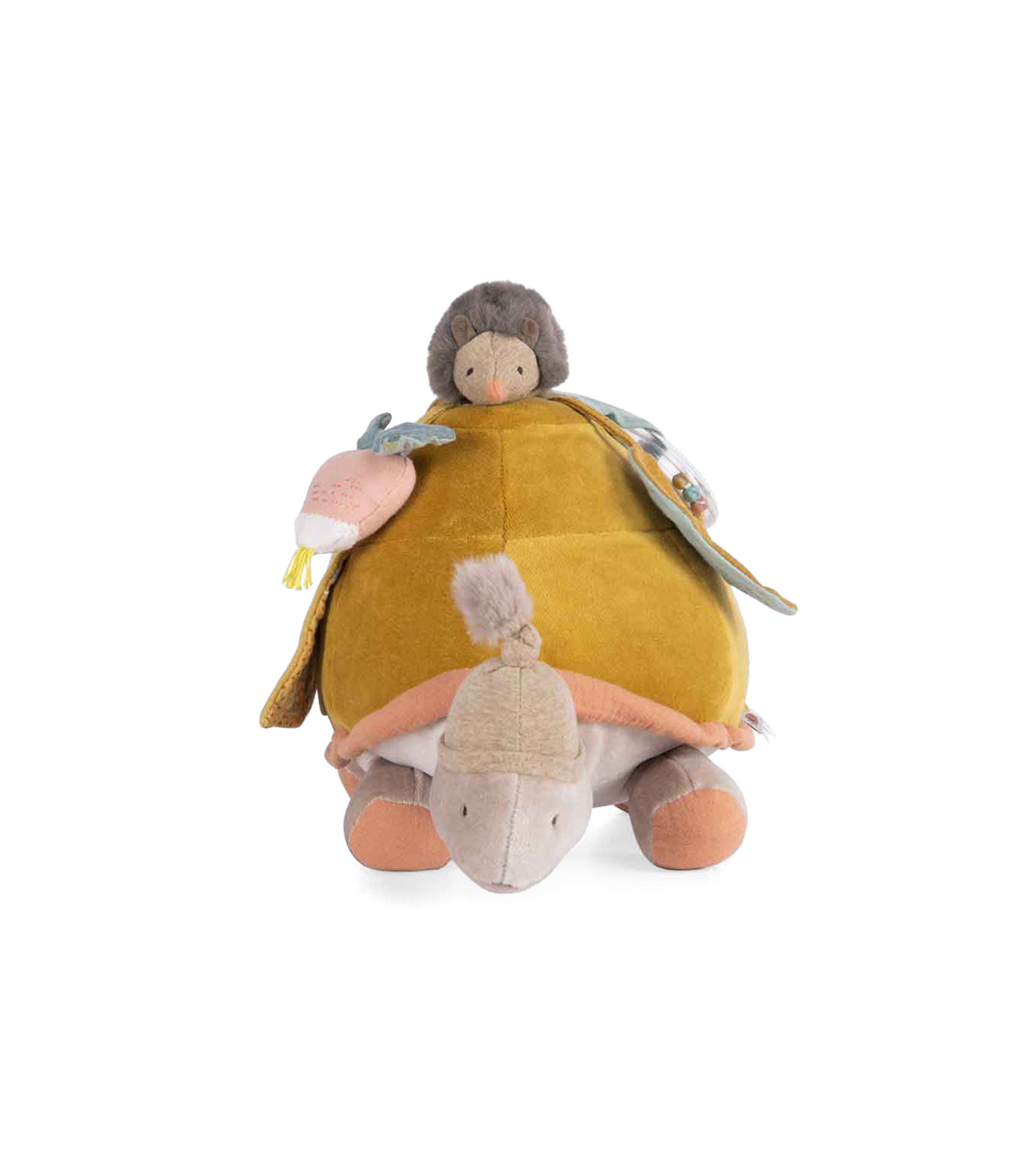 Muñeco de peluche - Los tres pequeños conejos, Tortuga de actividades gigante