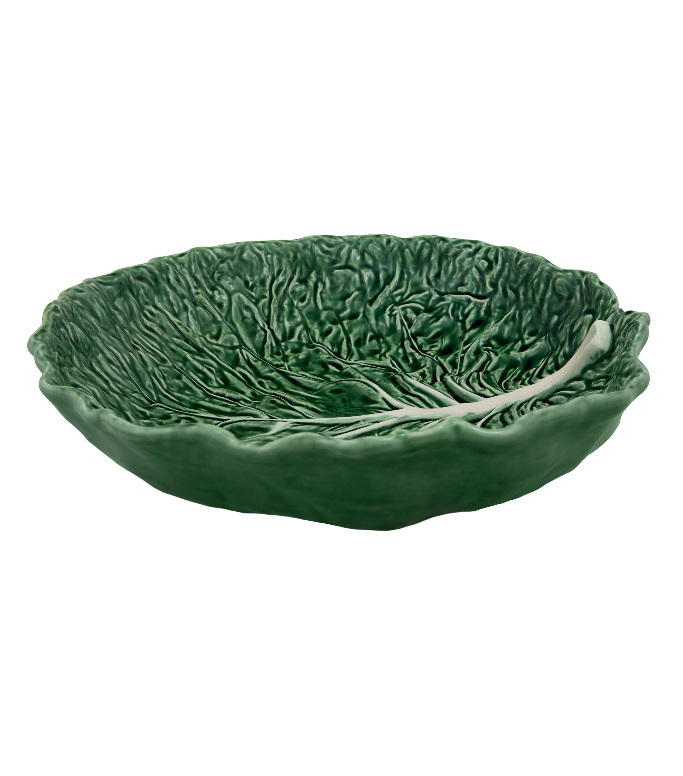 Ensaladera De Aguacate Terracota Bordallo Pinheiro - Cuenco Decorativo Rústico, 84.2 Oz, Pintado A Mano, Ideal Para Servir Ensaladas O Fruta, Diseño Tropical Realista