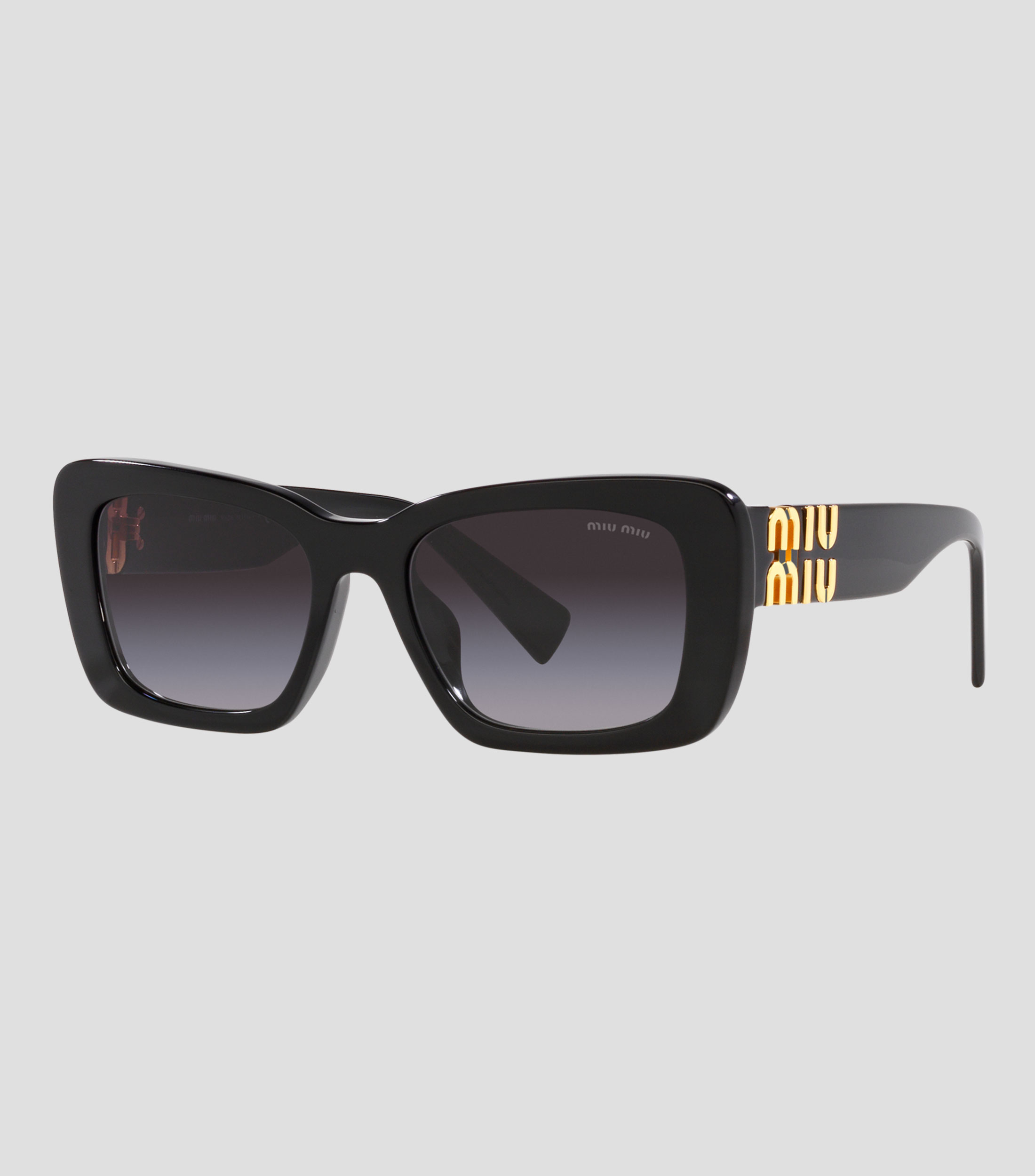 Lentes de sol Rectangulares Negros Mujer