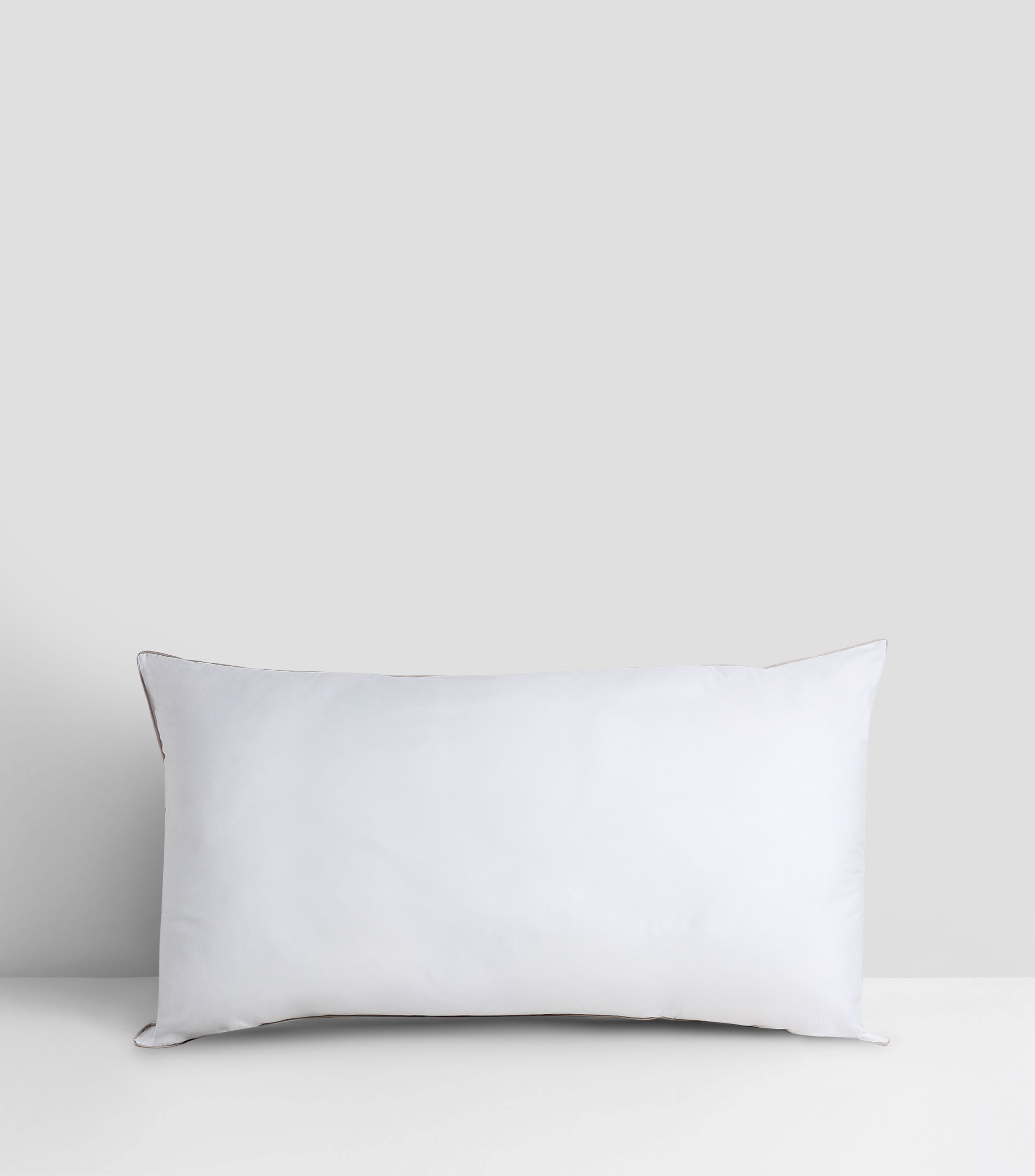 Set 2 Almohadas King Size confort medio blanco