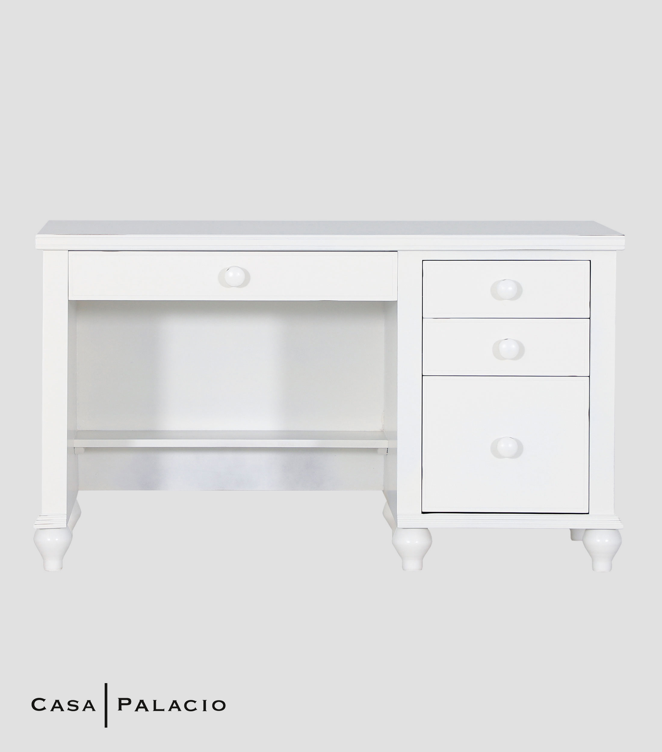 Escritorio Boston en MDF blanco