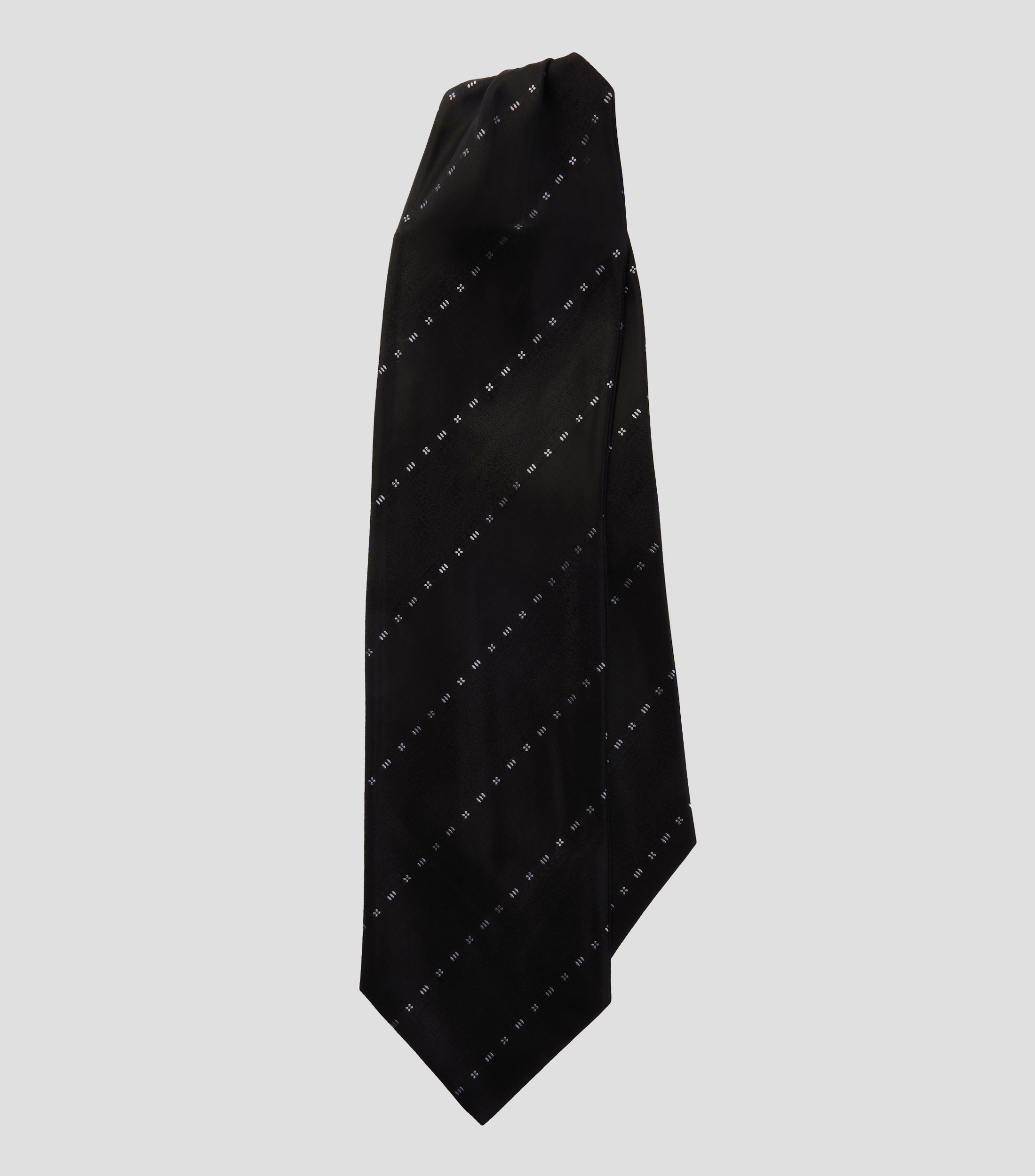 Corbata ancha Batavia negra