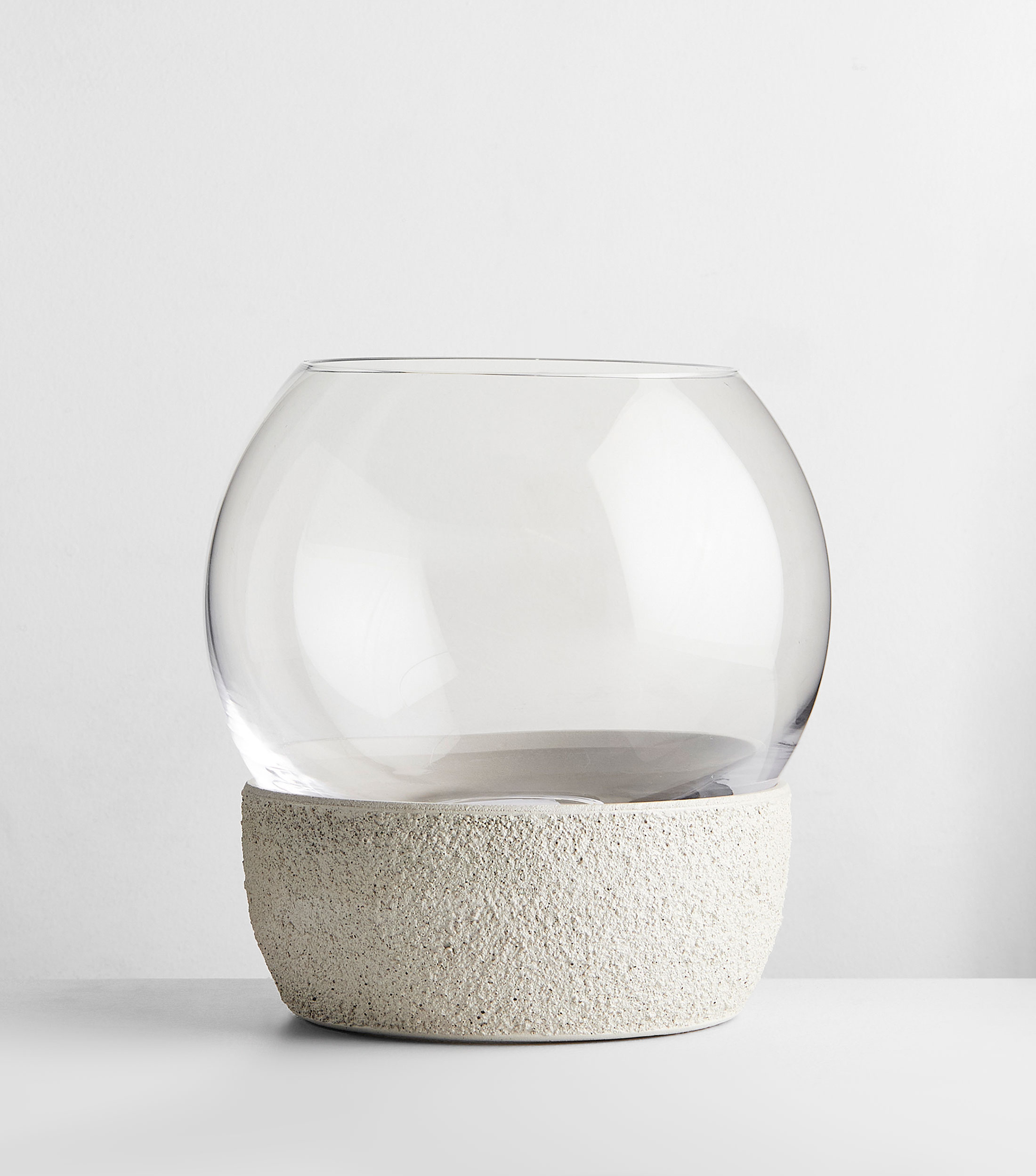 Jarron Perlemor en Porcelana y Cristal