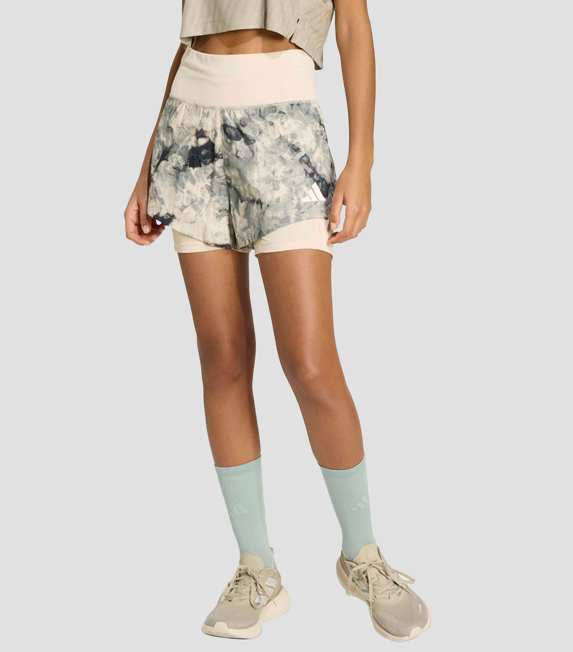 Short para correr adi365 Spray Dye 2 en 1 Mujer