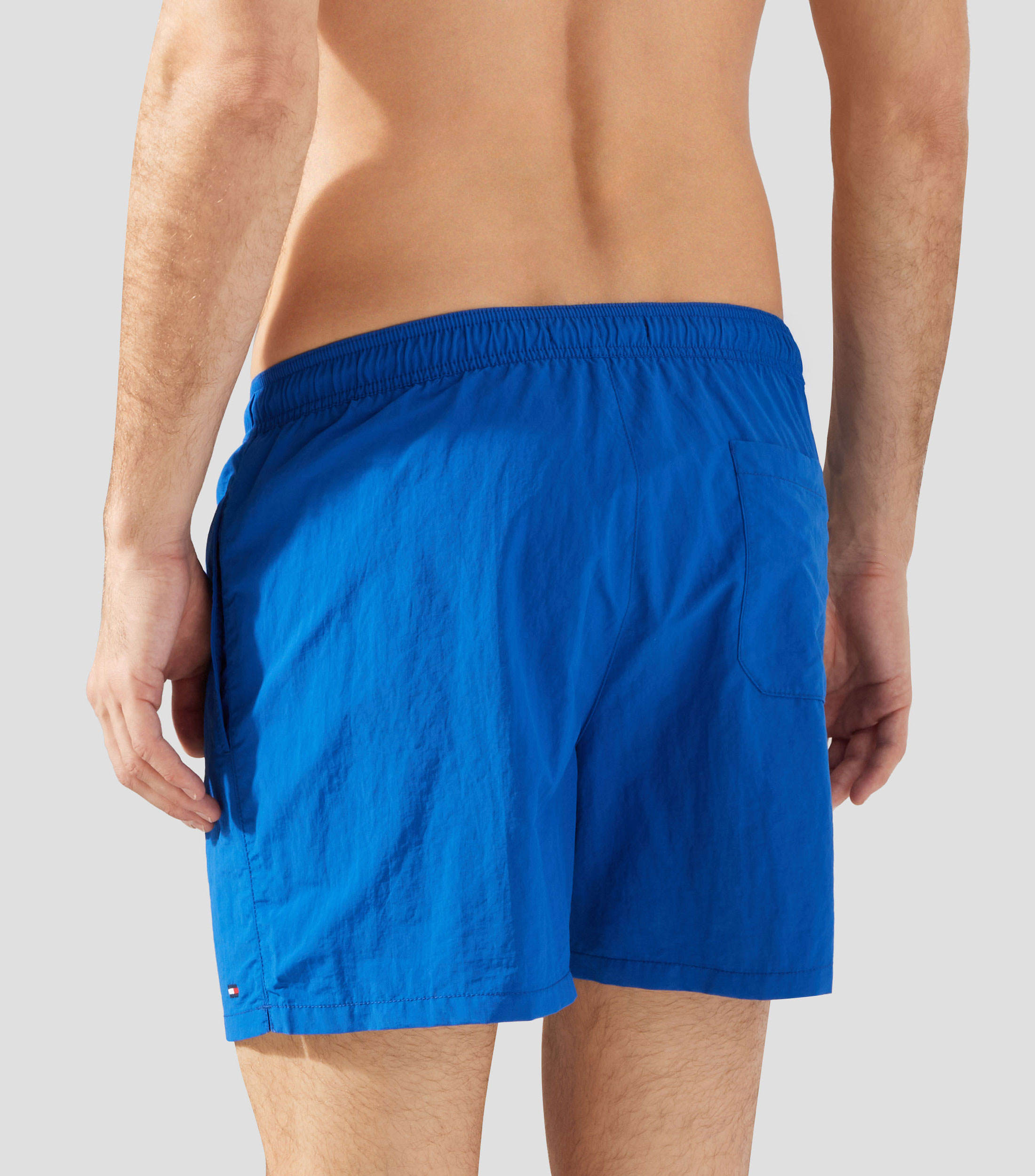 Traje de baño corto liso Hombre