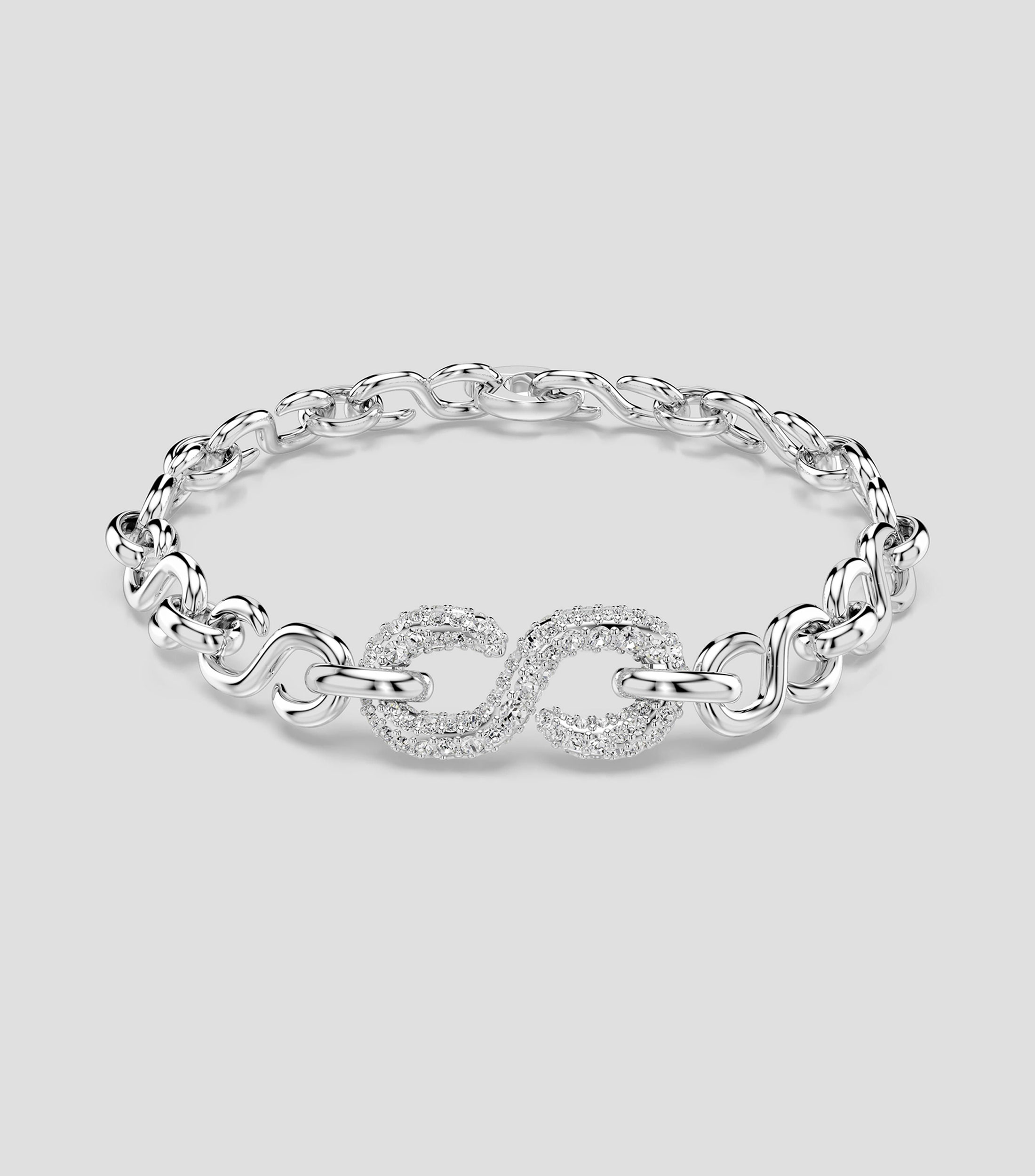 Brazalete con cristales Mujer