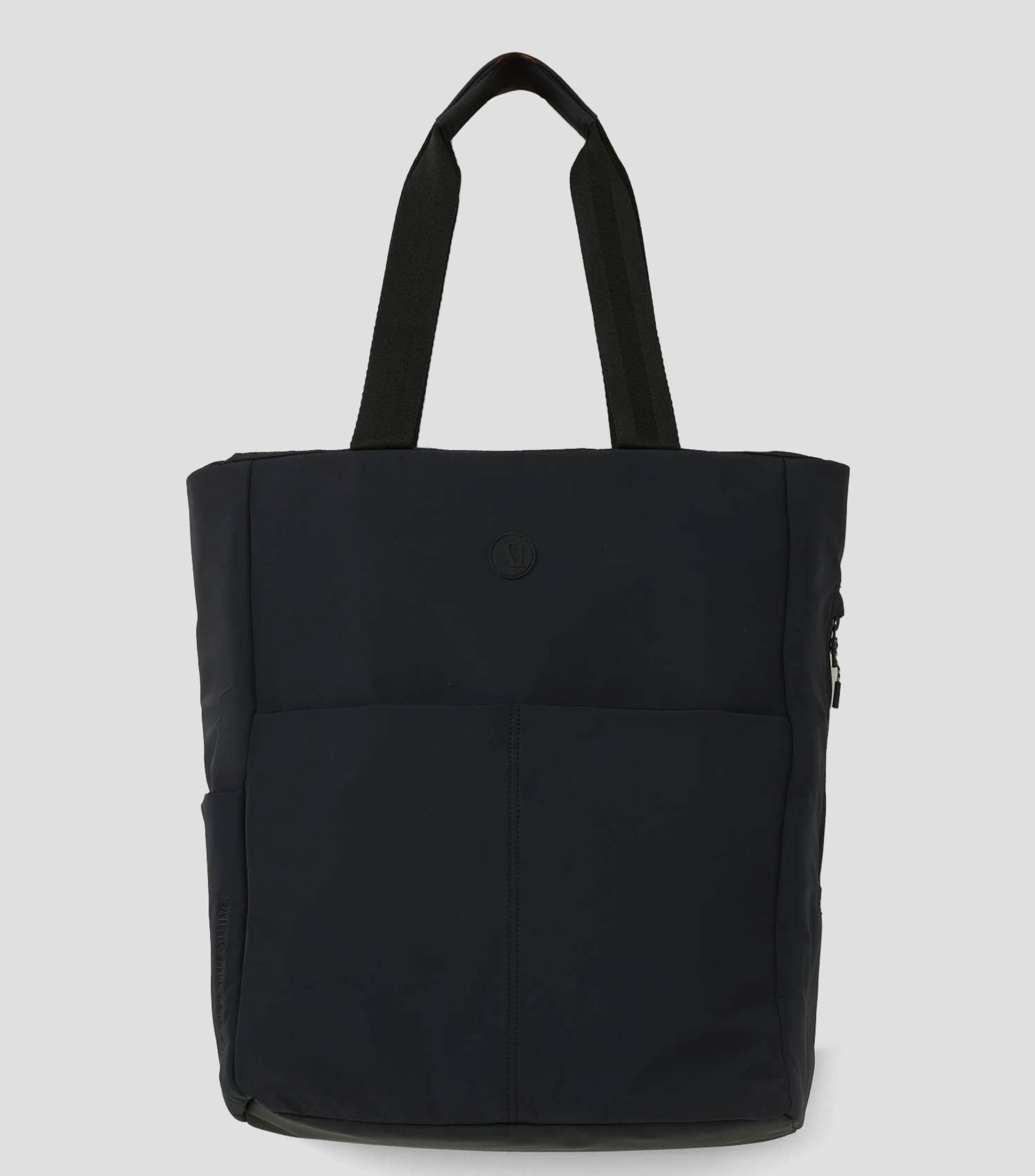 Bolso tote negro Convertible V1 liso Hombre