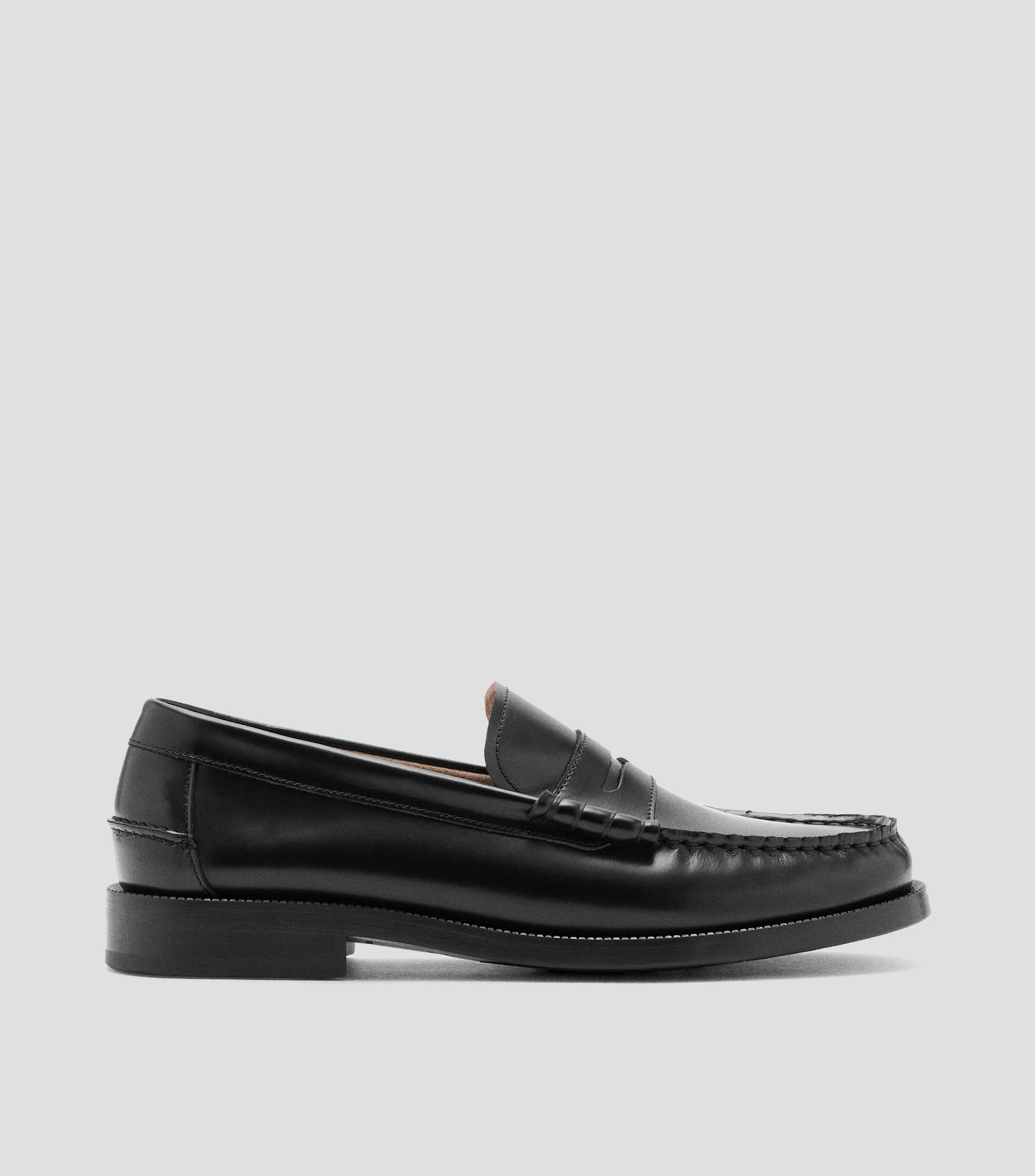 Zapatos casuales en piel de bovino Hombre