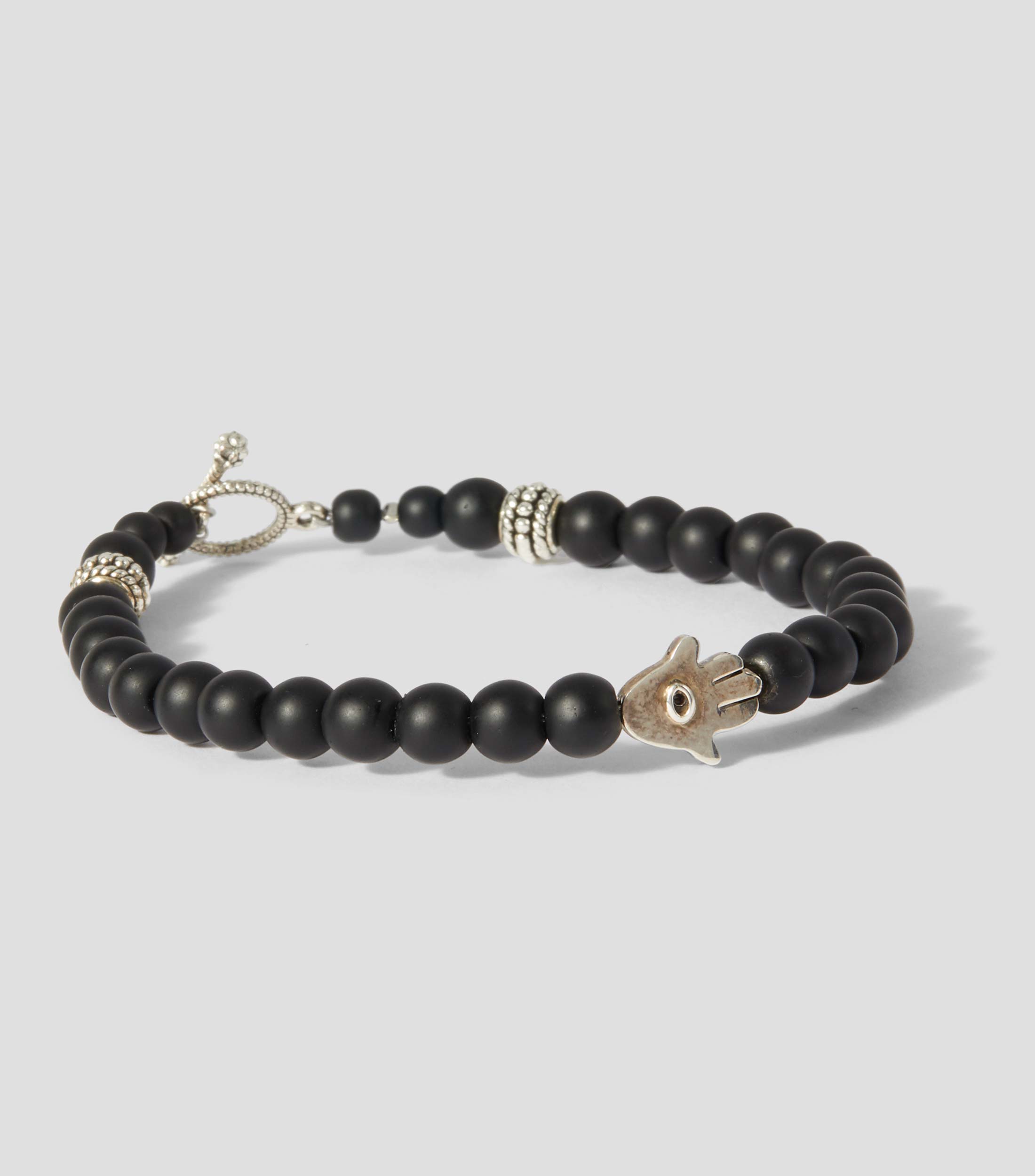 Pulsera con ónix Hombre