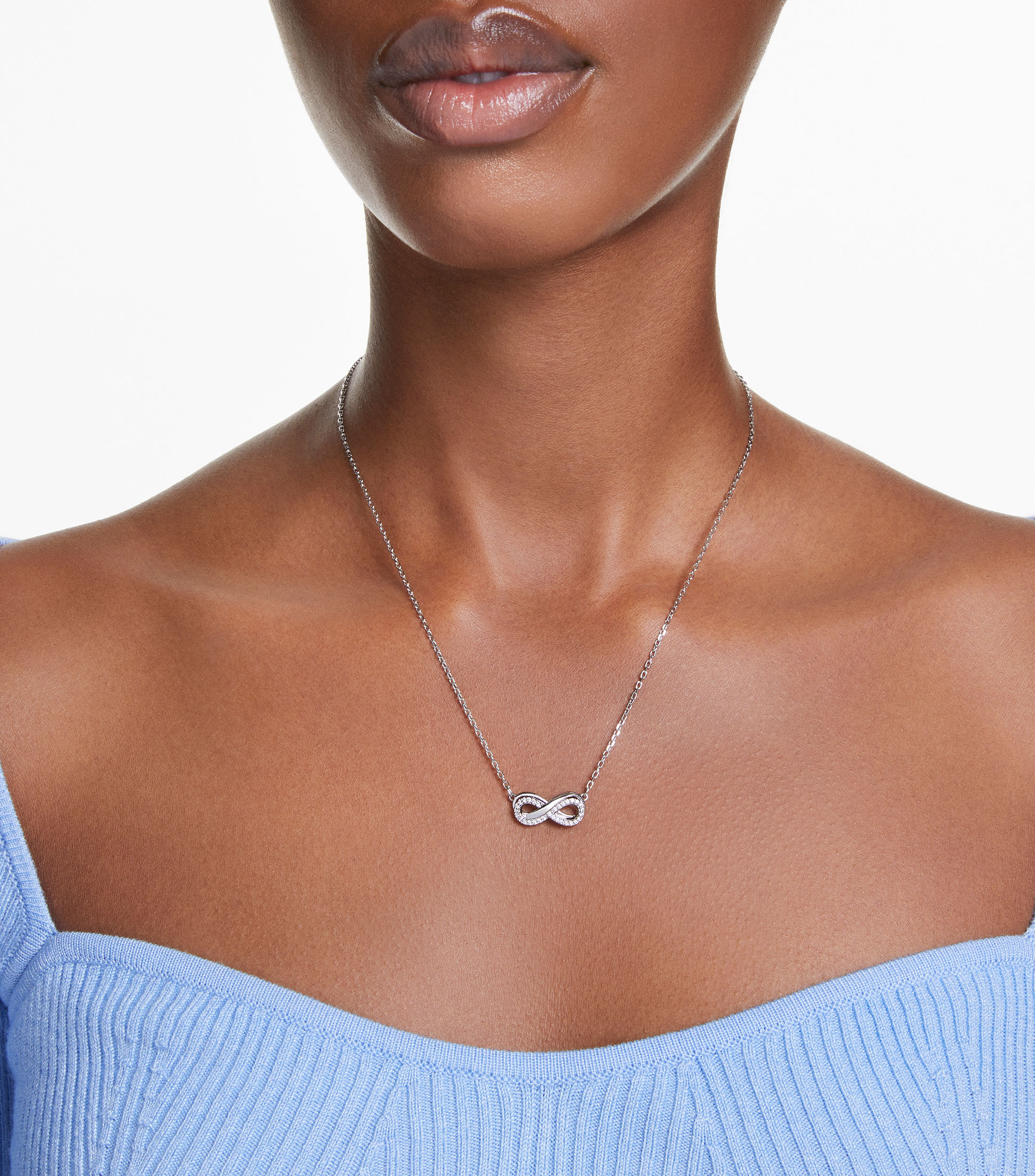 Collar con dije Simbolo del infinito Hyperbola Mujer