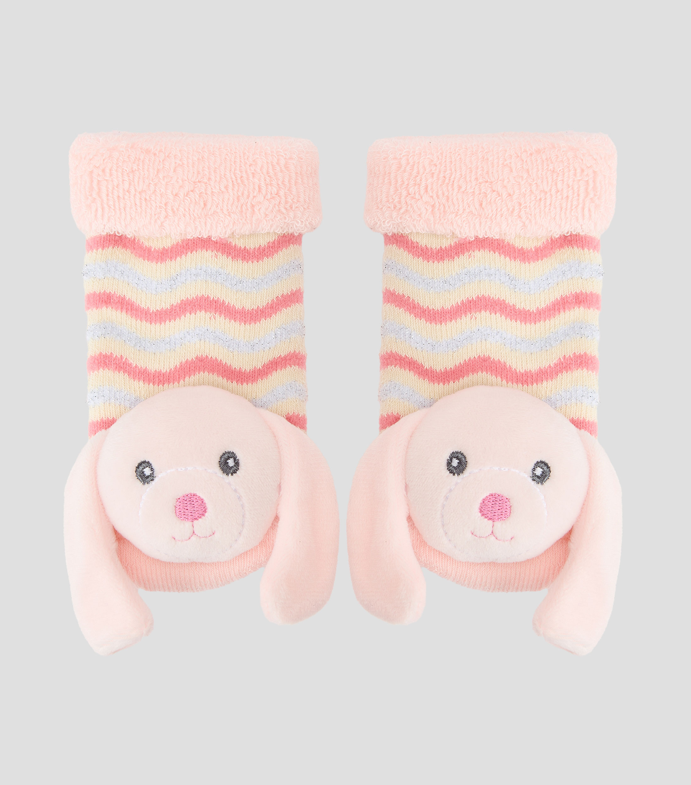 Calcetines con antiderrapante estampado Bebé