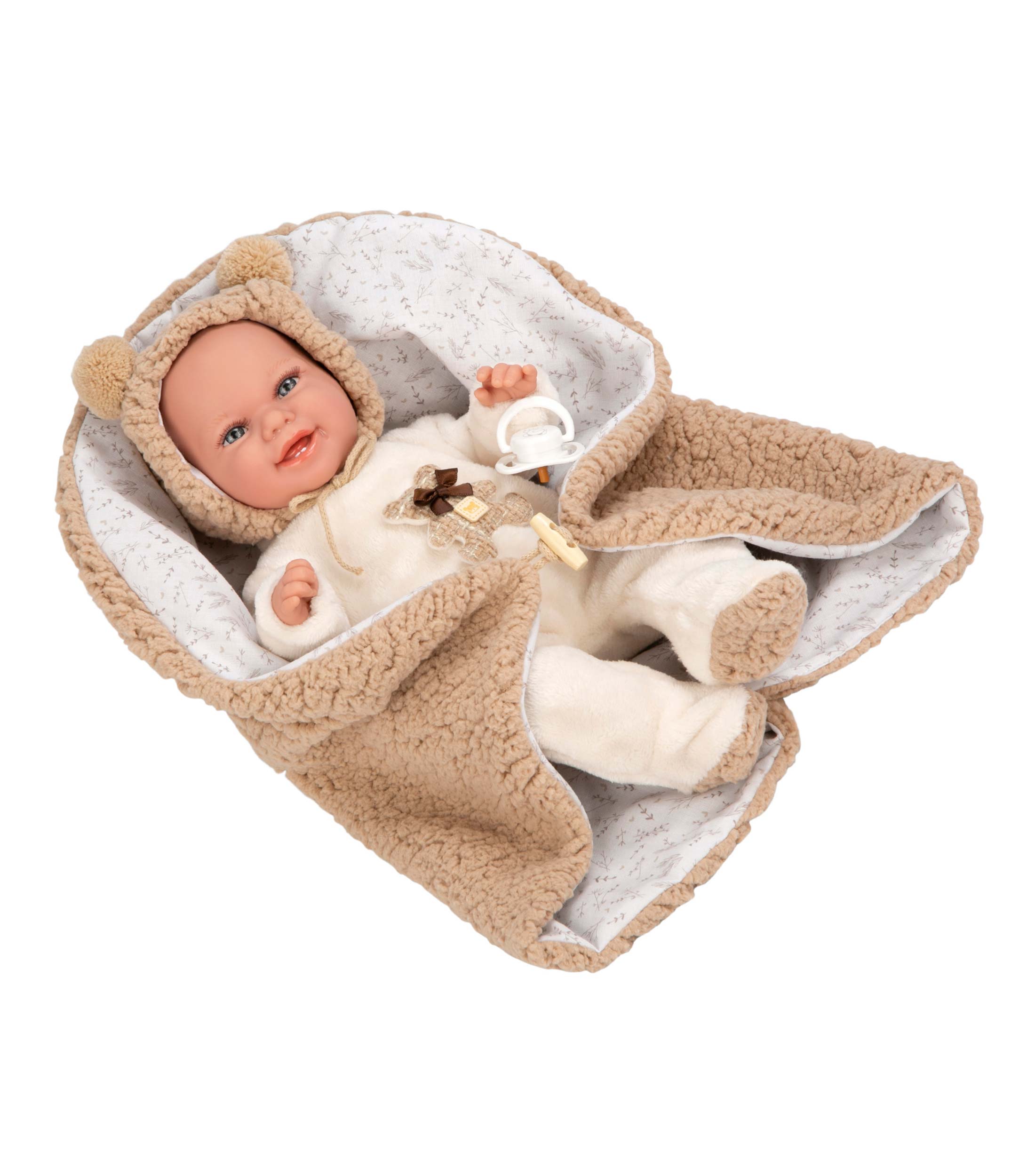 Muñeco Elegance 35 cm Babyto con Manta