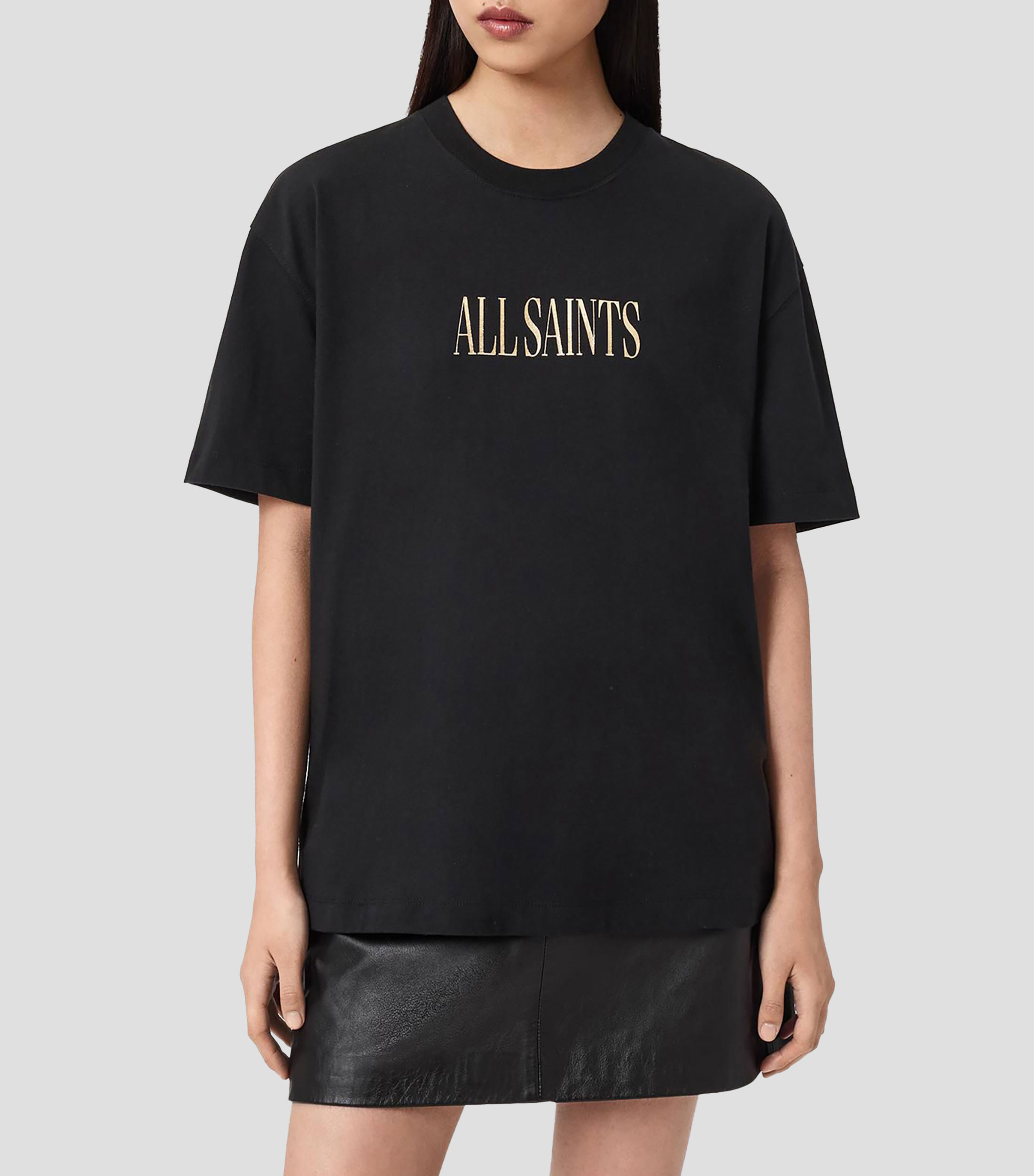 Playera cuello redondo manga corta Cora Etta Estampada Mujer
