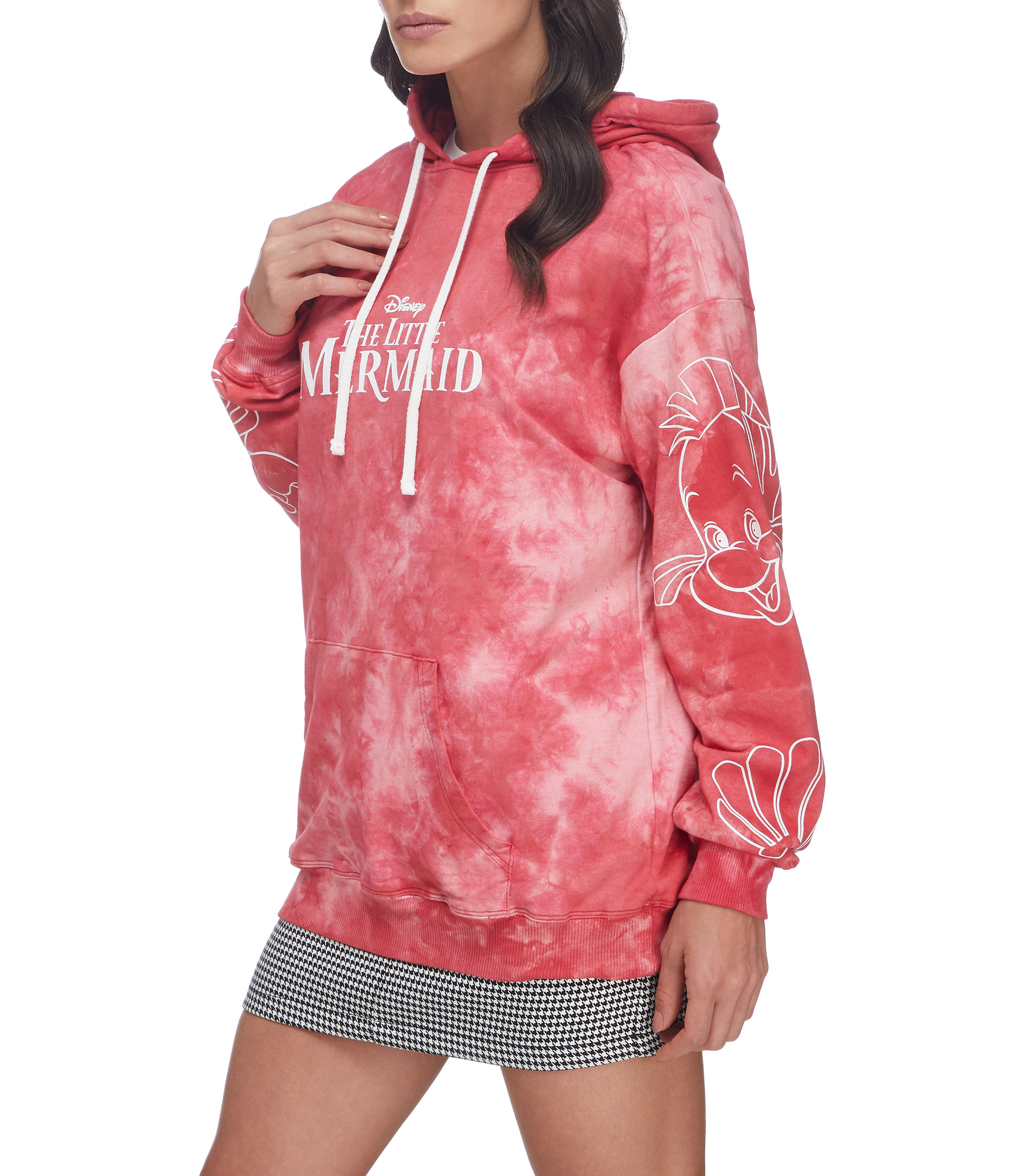Sudadera Con Capucha Oversize Para Mujer, Invierno, Cálida De Algodón, Estampado Navideño De Papá Noel, Árbol Y Reno, Tallas Grandes, Ropa Casual Y Deportiva
