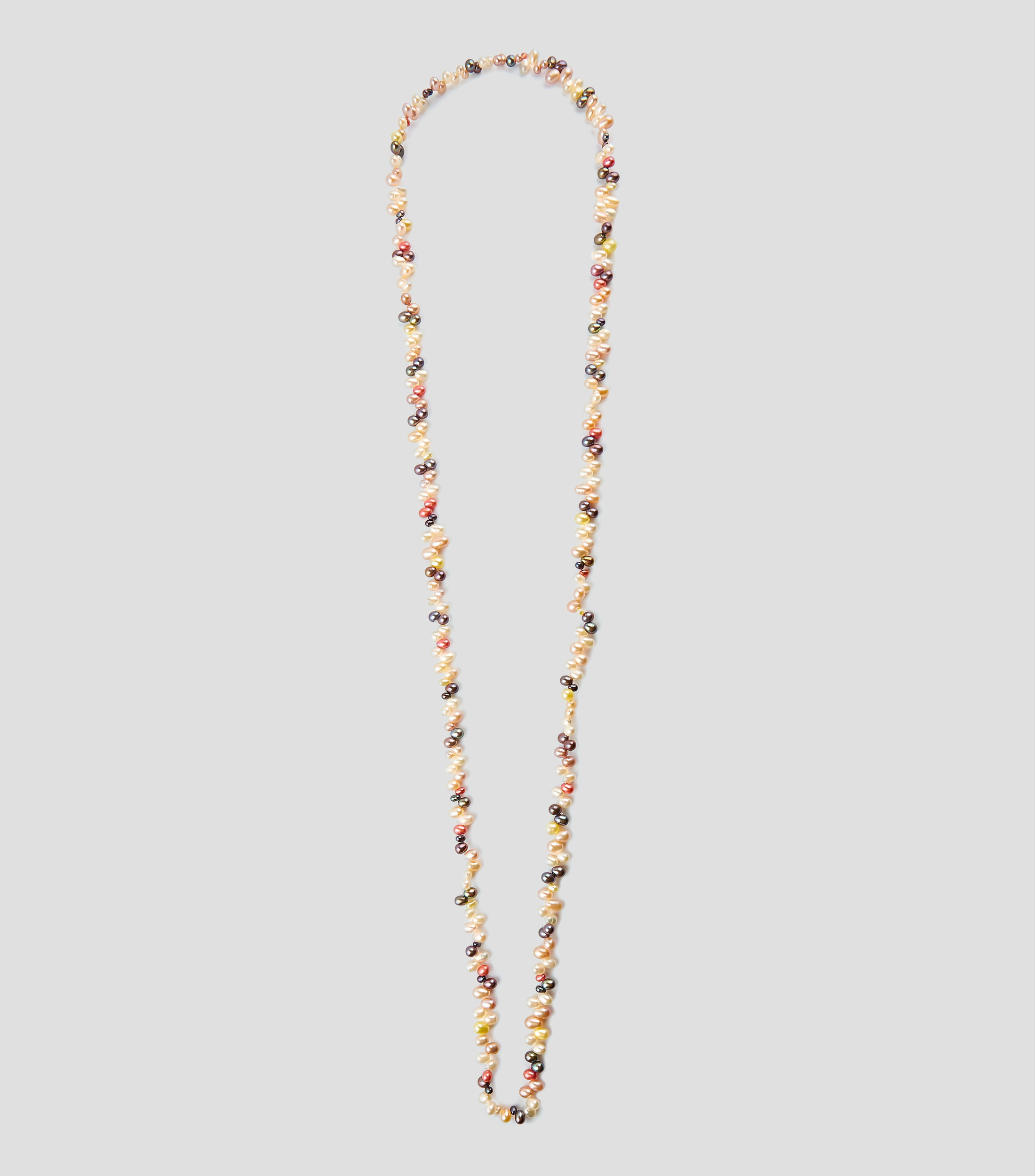 Collar Biwa con perlas Mujer
