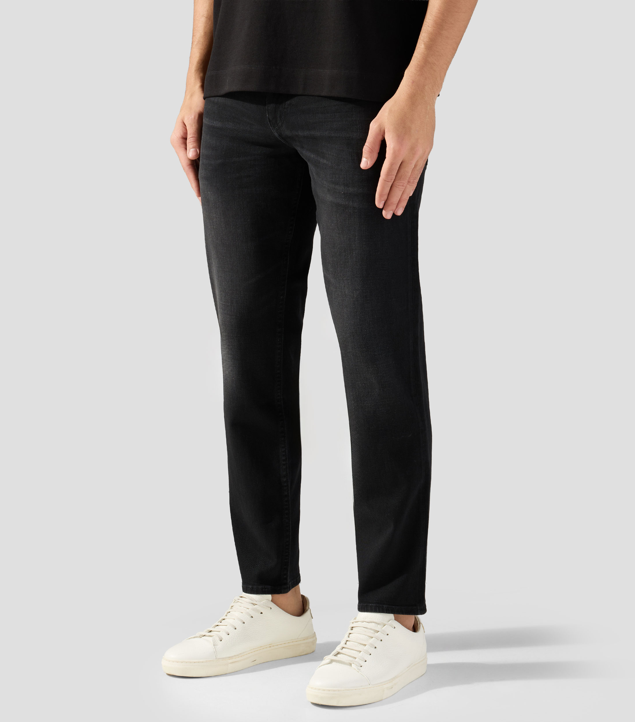 Jeans Maine regular en suave denim Hombre