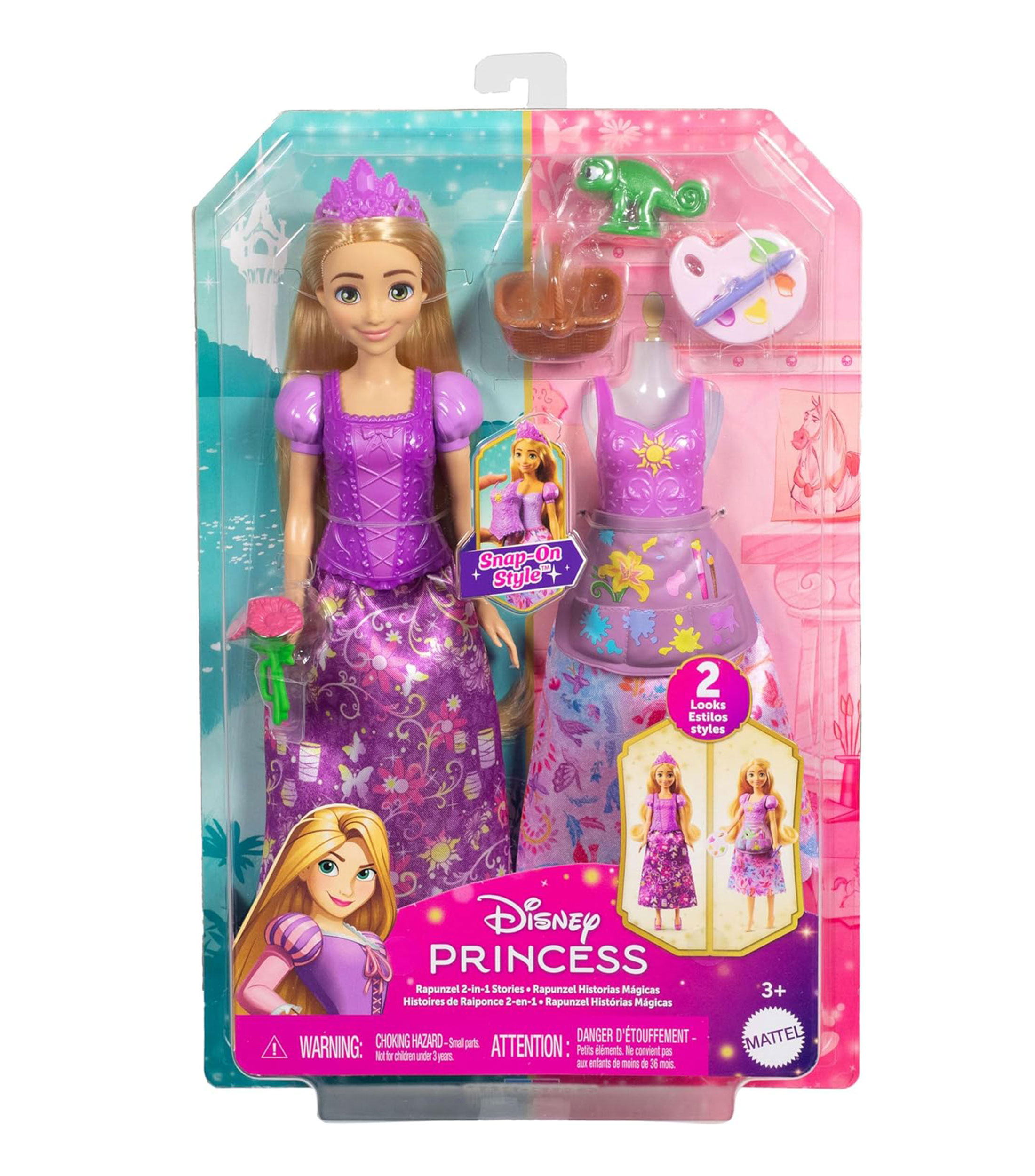 Muñeca Rapunzel 2 En 1