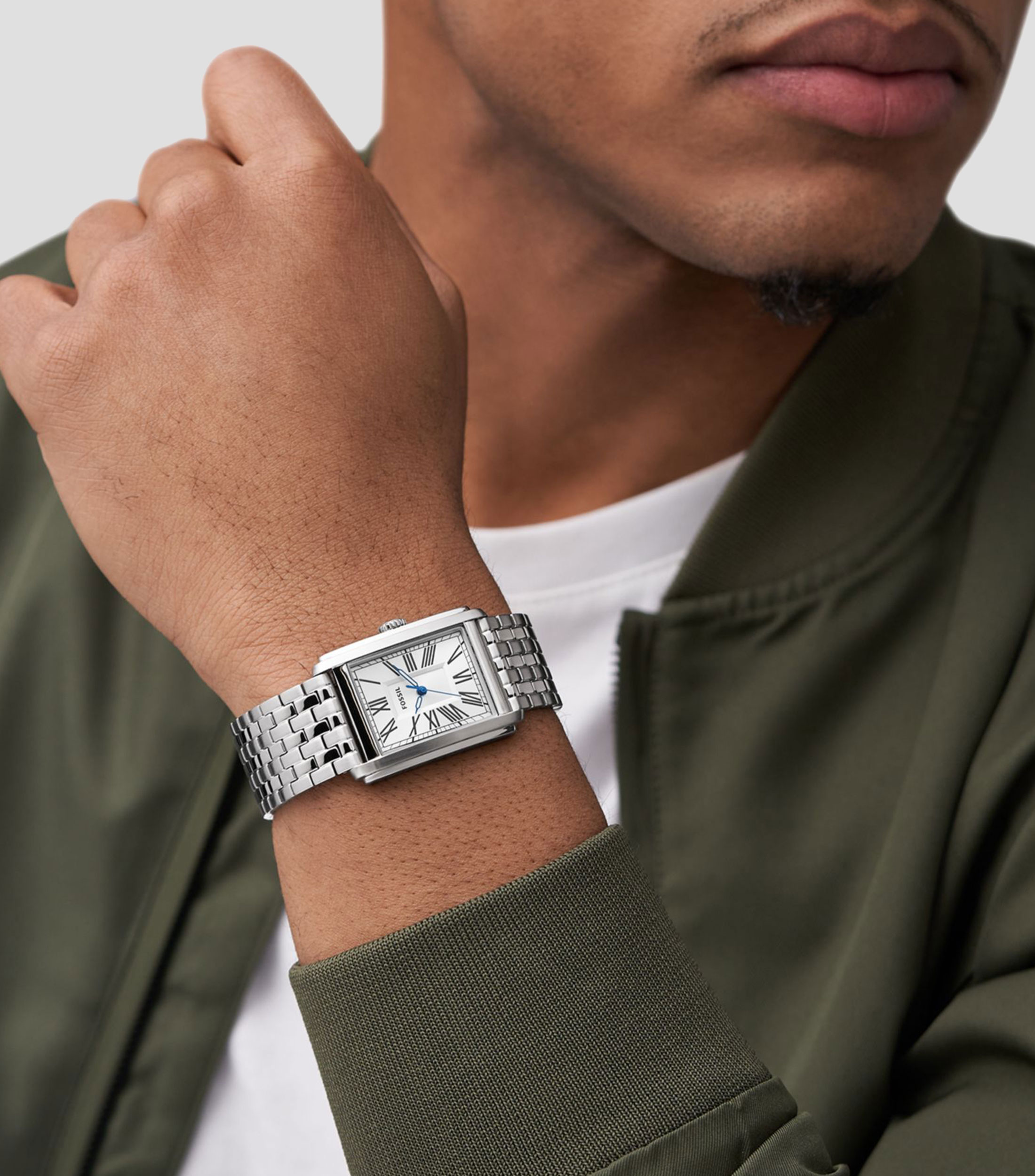 Reloj para Hombre Carraway Casual Plateado