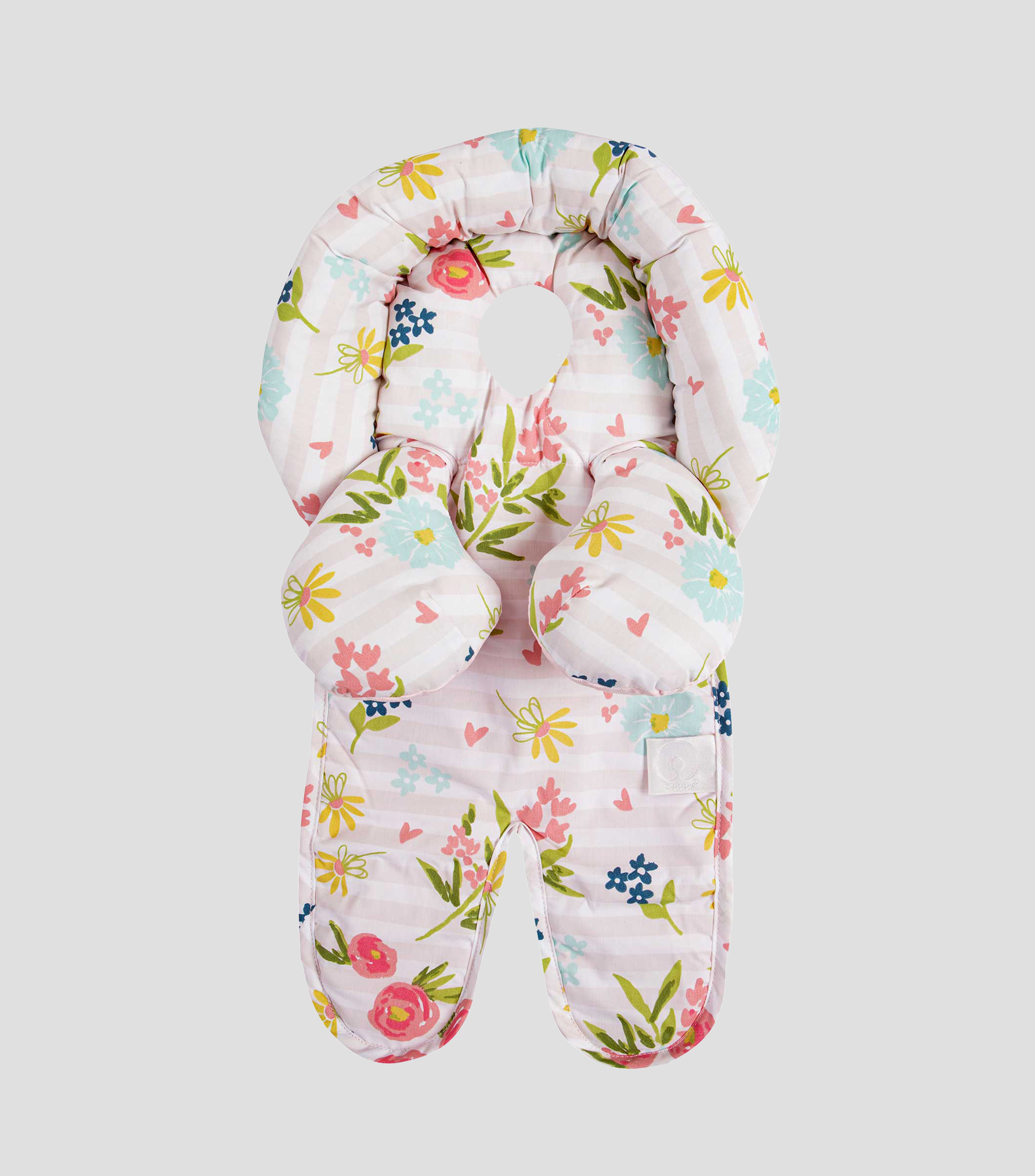Boppy Soporte de Cuello y Cabeza de Flores Rosas