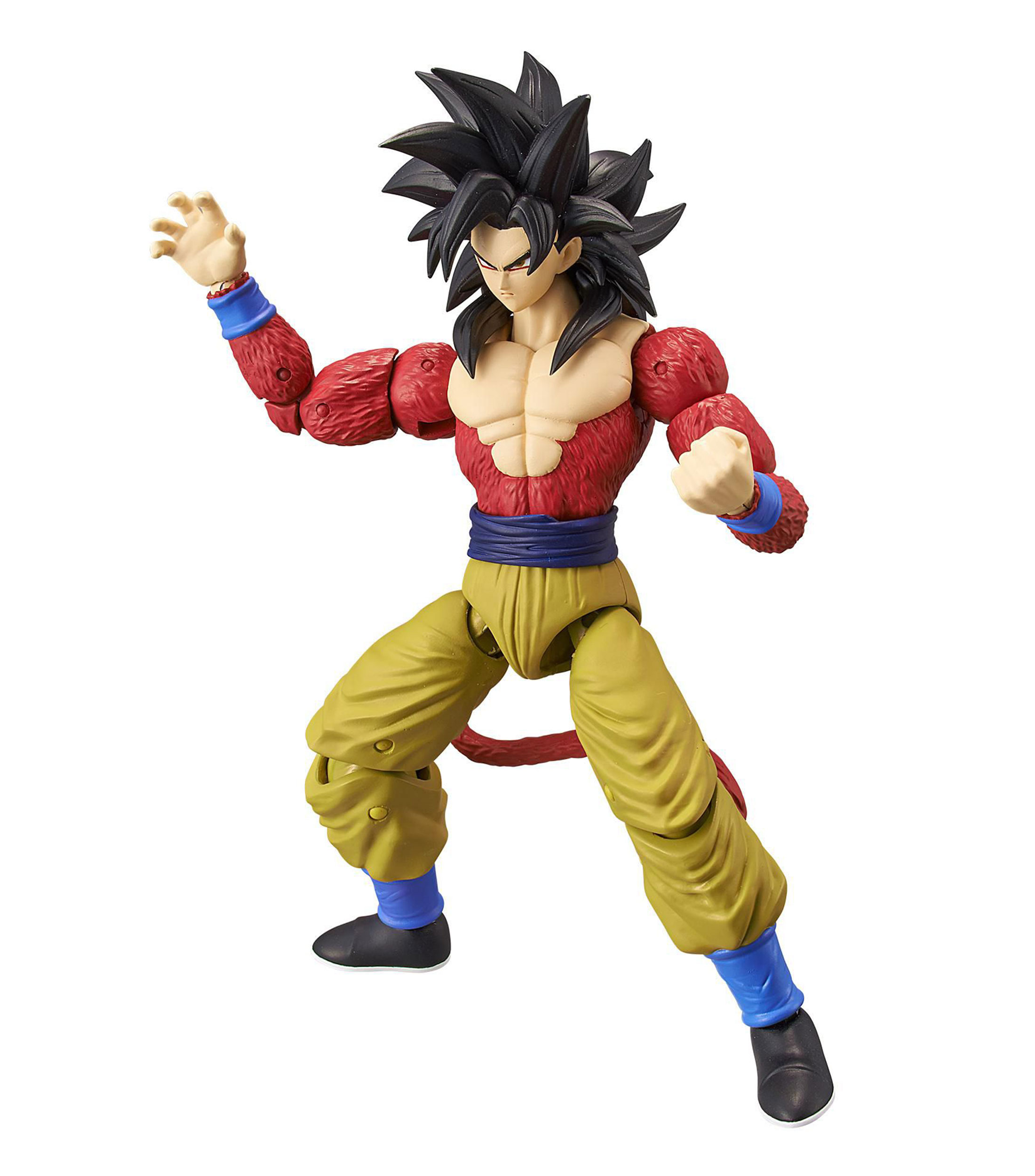 Figura de acción Super Saiyan 4 Goku Dragon Stars