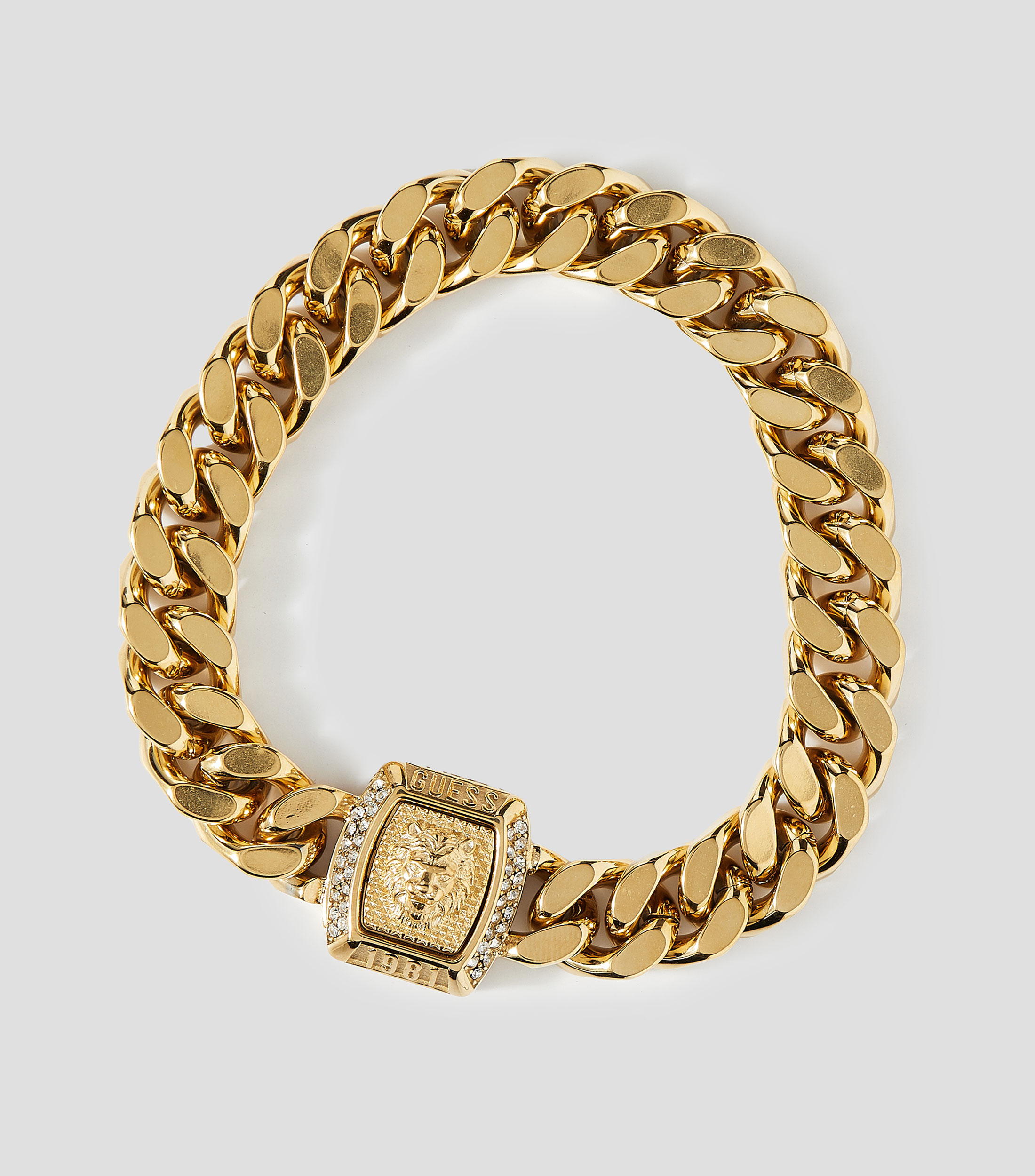 Pulsera Lion King con circonitas Hombre