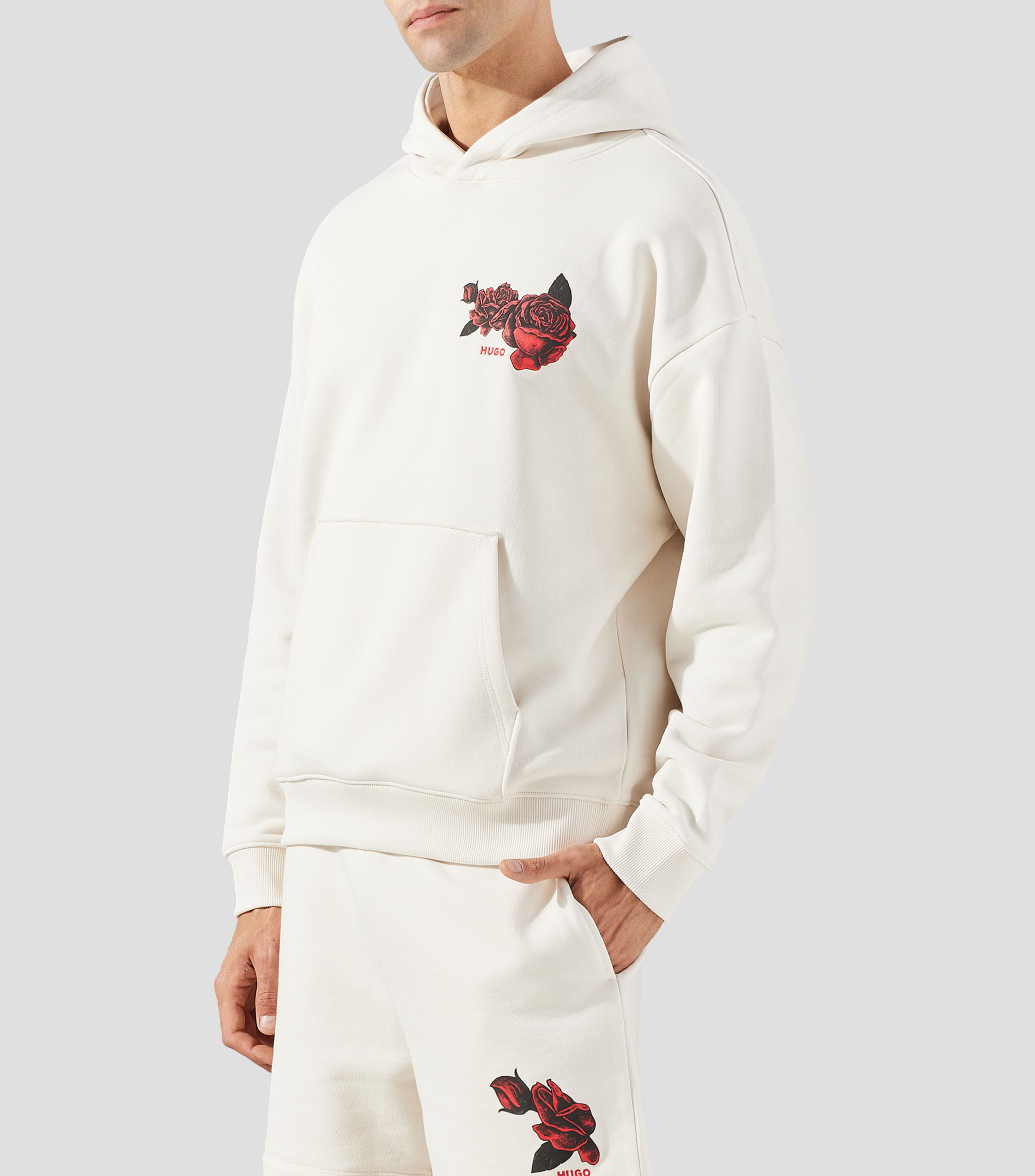 Sudadera canguro con capucha Hombre